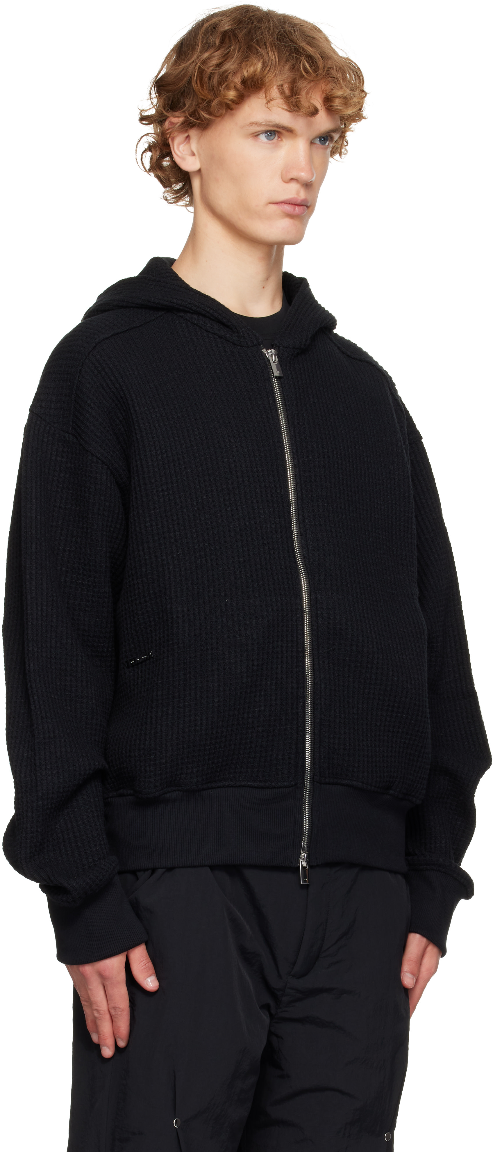 HELIOT EMIL - Pull à capuche Risset noir