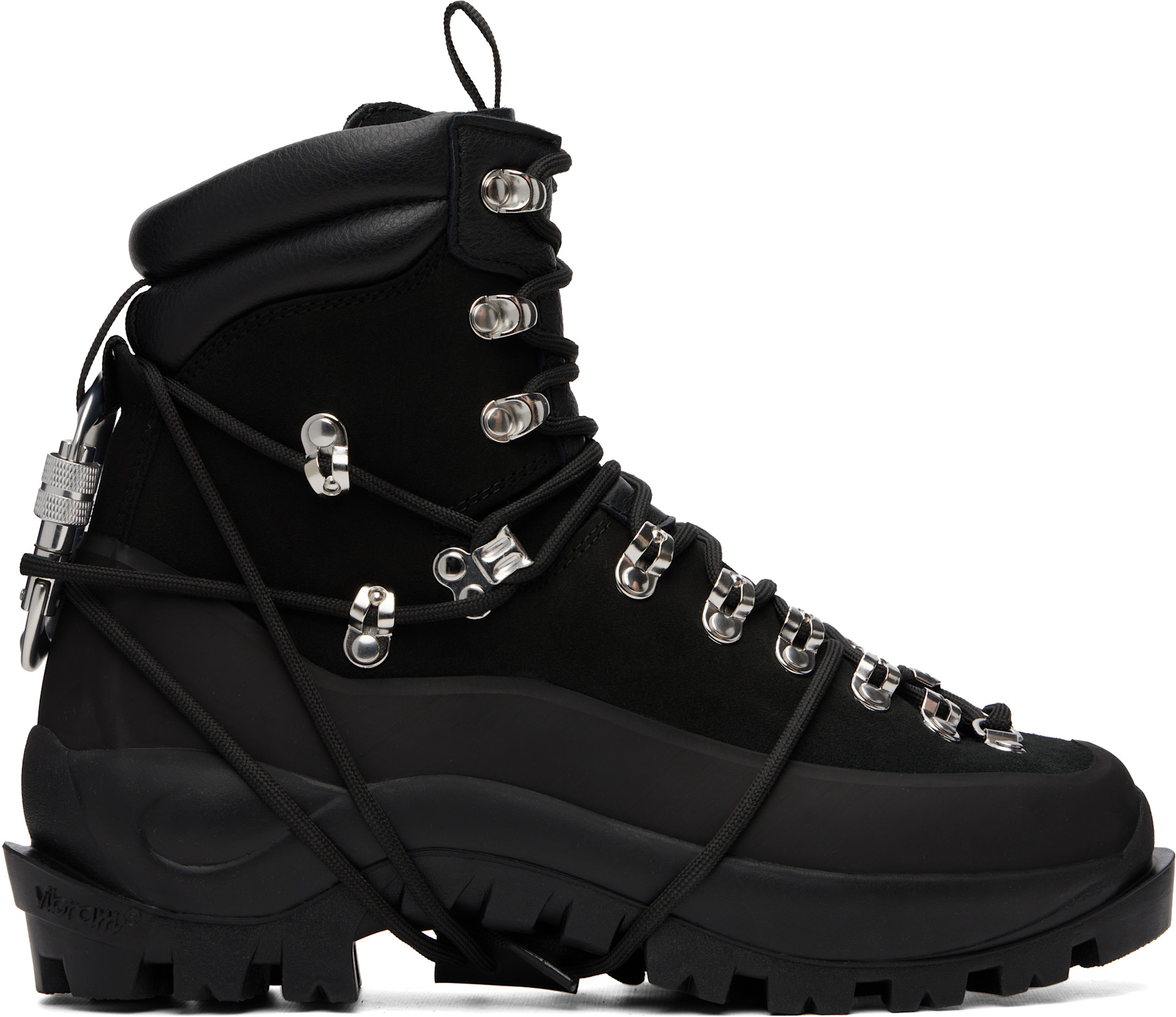 HELIOT EMIL: ブラック Hiking ブーツ | SSENSE 日本