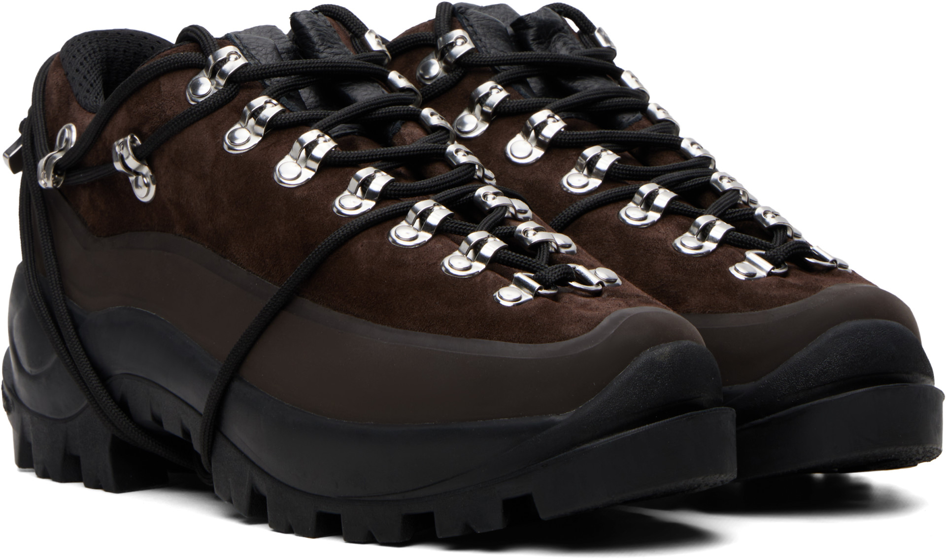 HELIOT EMIL - Bottines de randonnée brunes