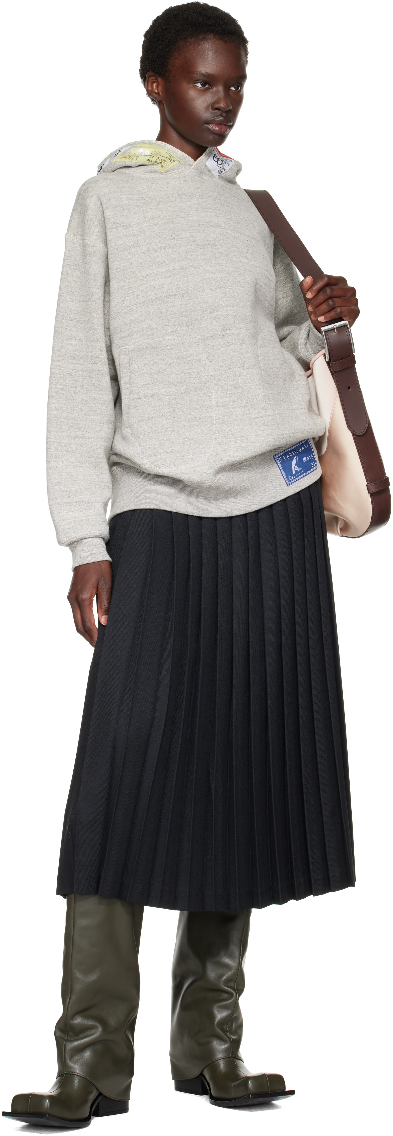 Stefan Cooke: Gray AG Spalding Edition CB Patch Sideline Parka