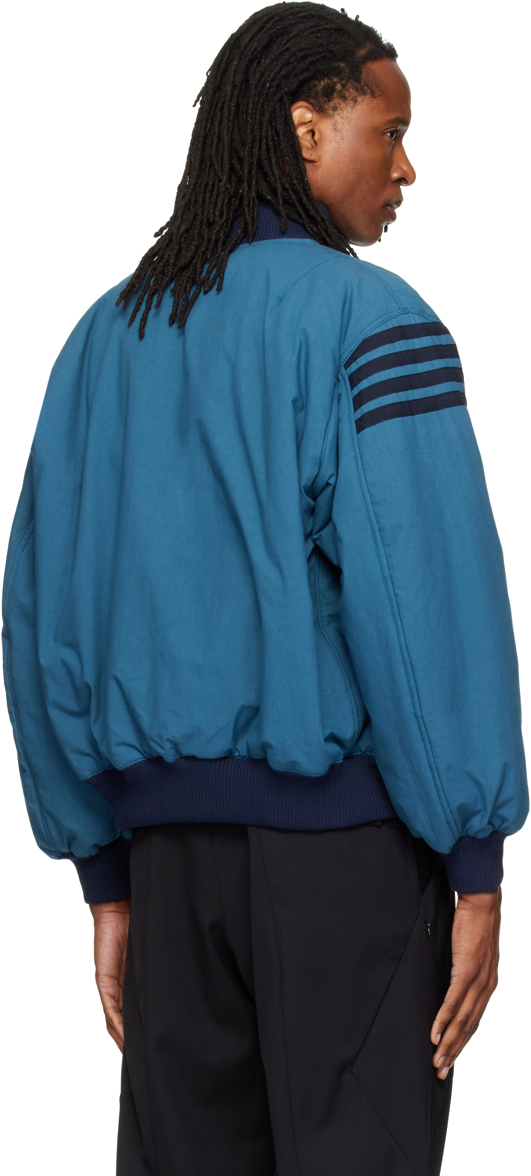 Stefan Cooke - Blue Chevron Tanker Jacket