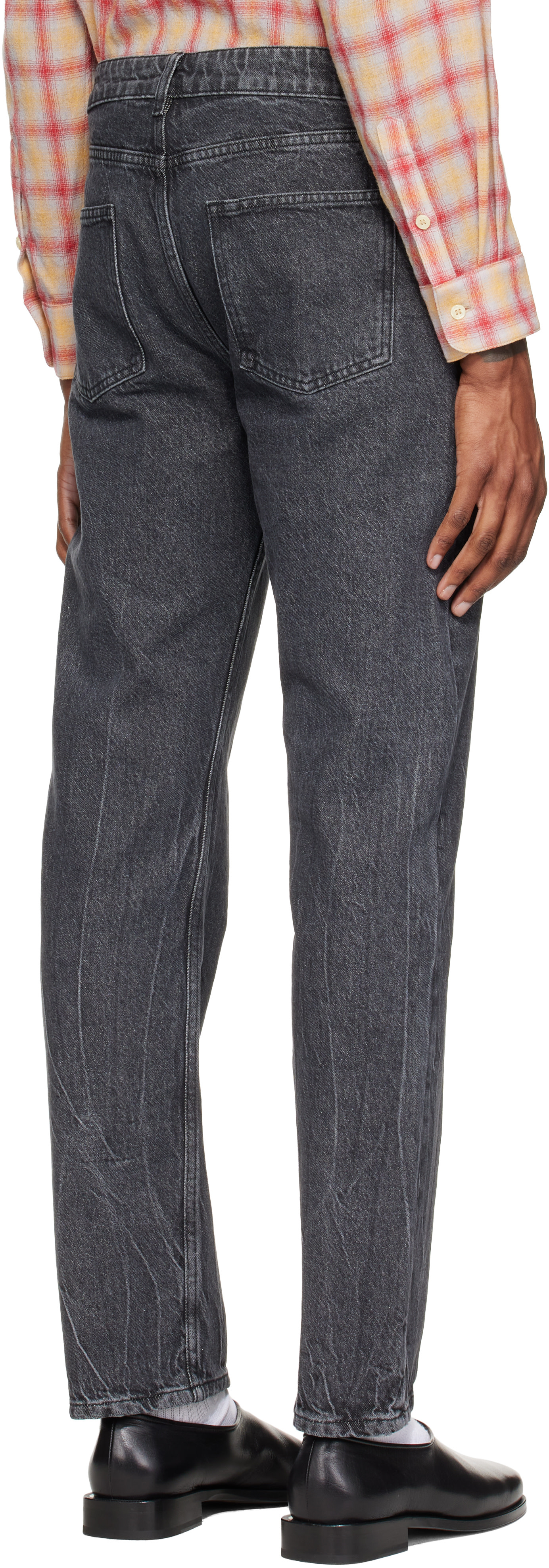 Stefan Cooke - Black Braided Jeans