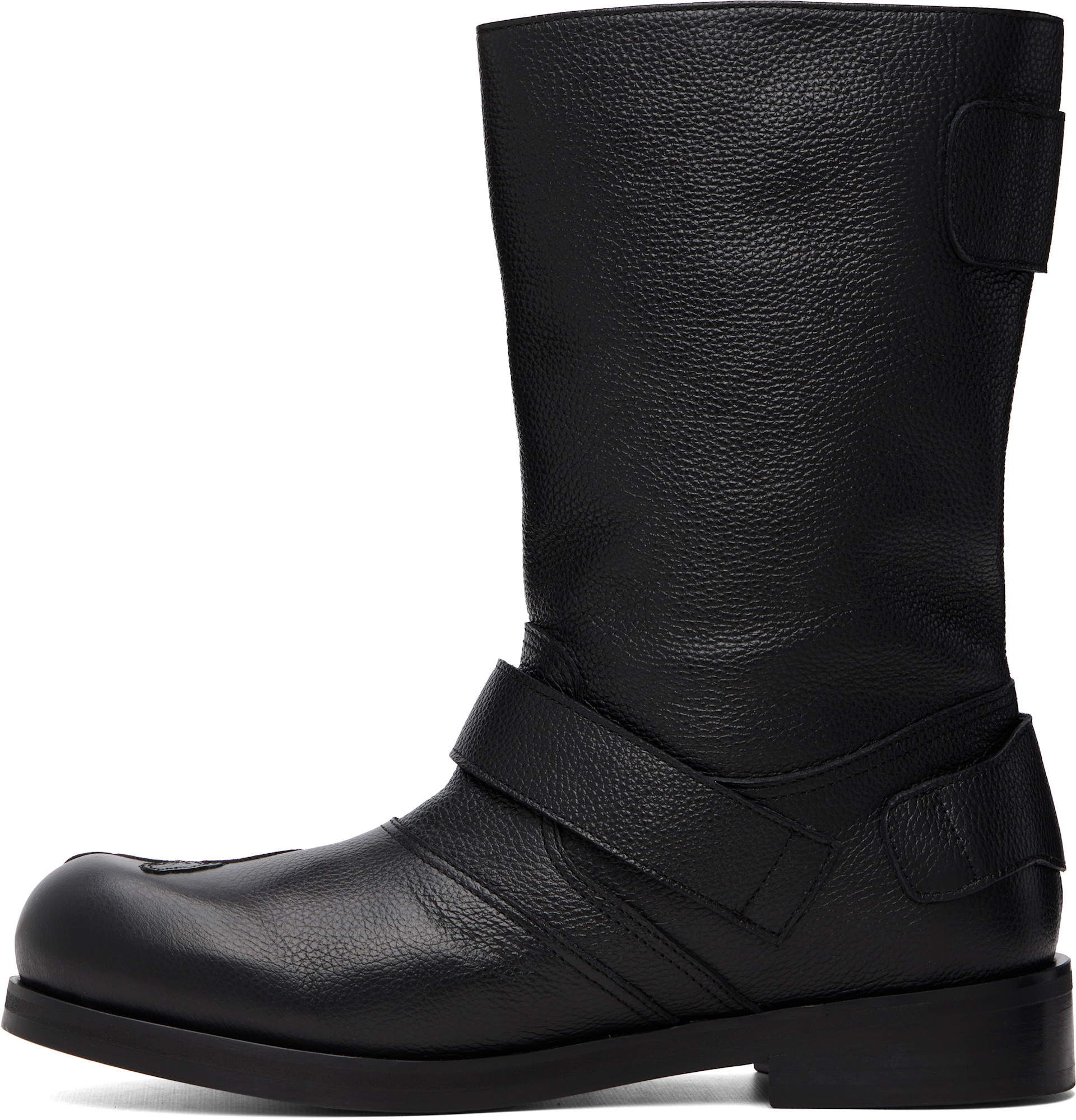 Stefan Cooke - Black Pegasus Biker Boots