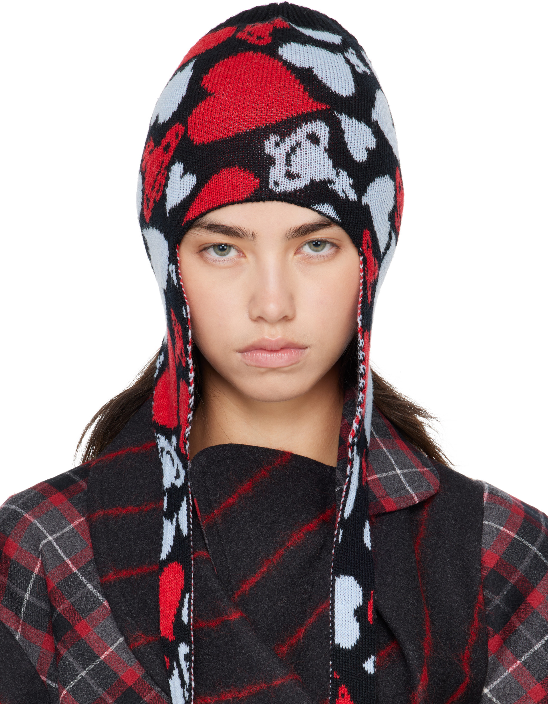 Vivienne Westwood: Multicolor Ear Flap Beanie | SSENSE