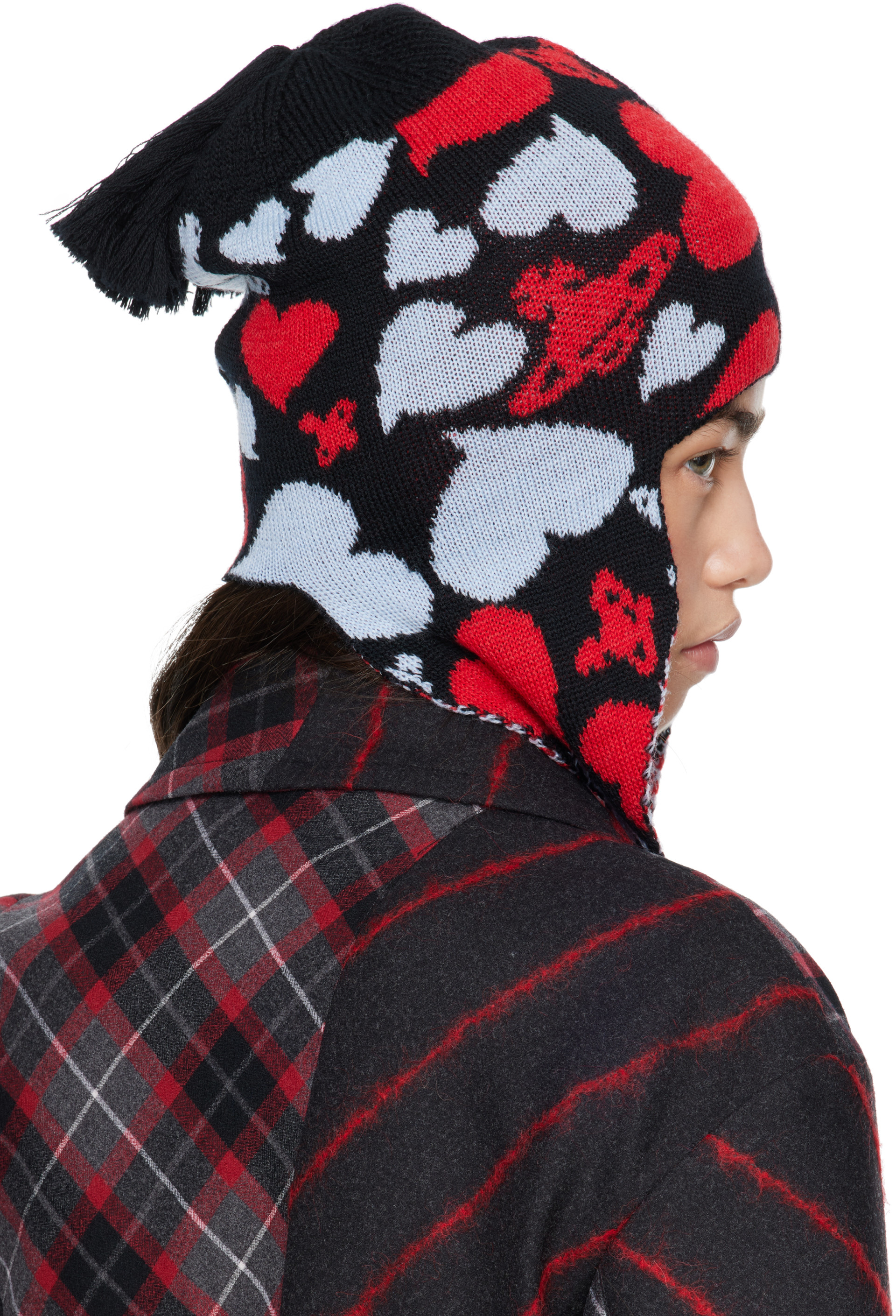 Vivienne Westwood: Multicolor Ear Flap Beanie | SSENSE