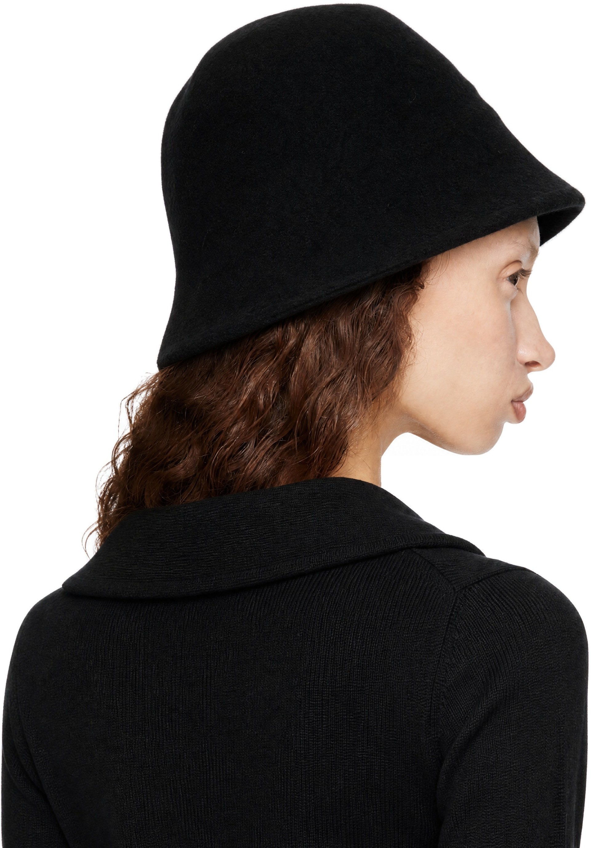 新品Vivienne Westwood ウールハット ブラック Vivienne Westwood: ブラック バスク クロシェハット | SSENSE 日本