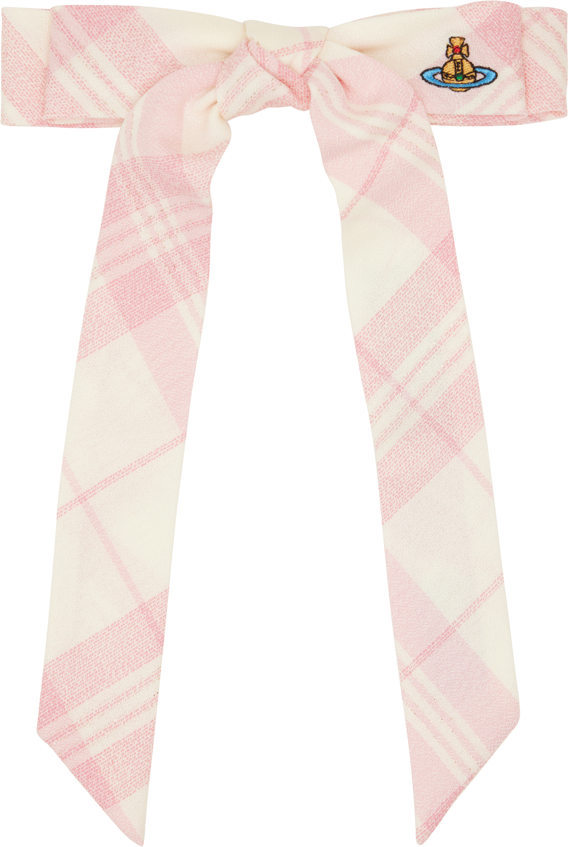 Vivienne Westwood: ピンク Flyes バレッタ | SSENSE 日本
