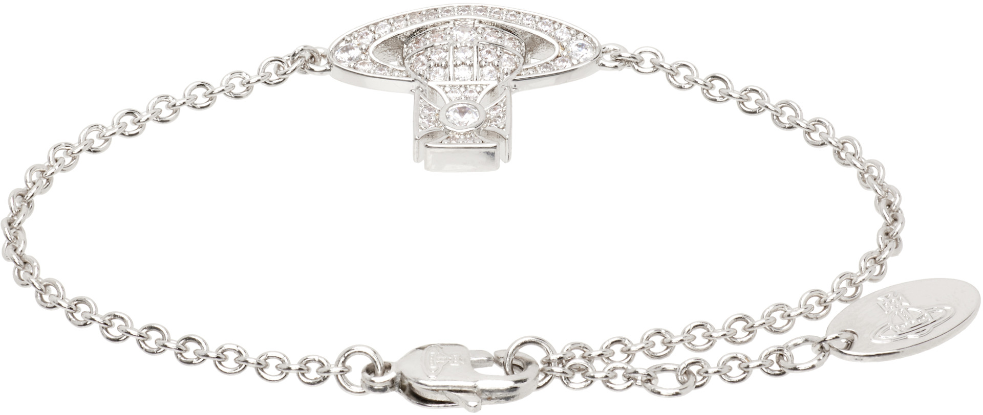 Vivienne Westwood: Carmela Bas Relief Bracelet | SSENSE
