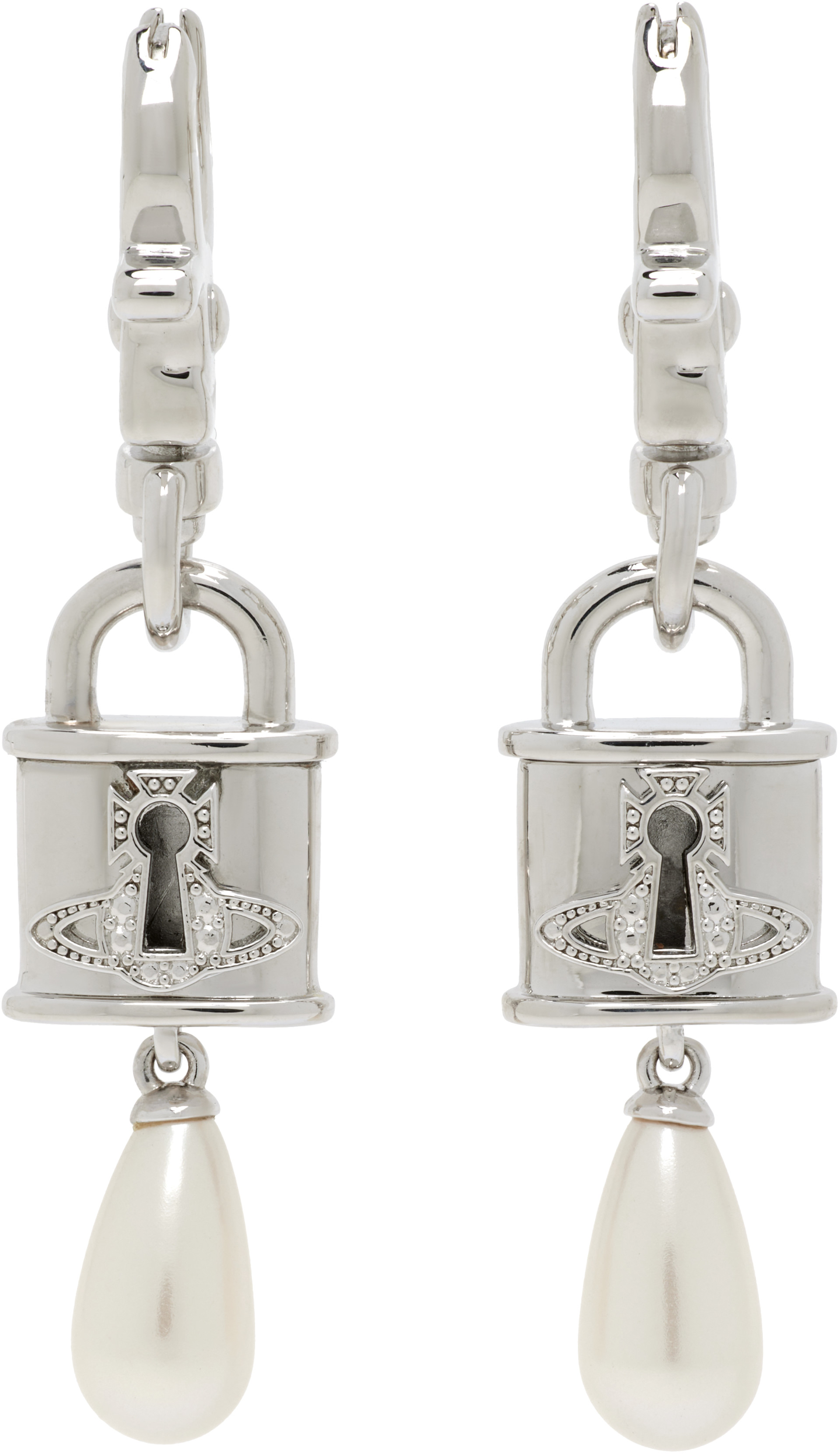 Vivienne Westwood: Celestia Small Earrings | SSENSE Israel