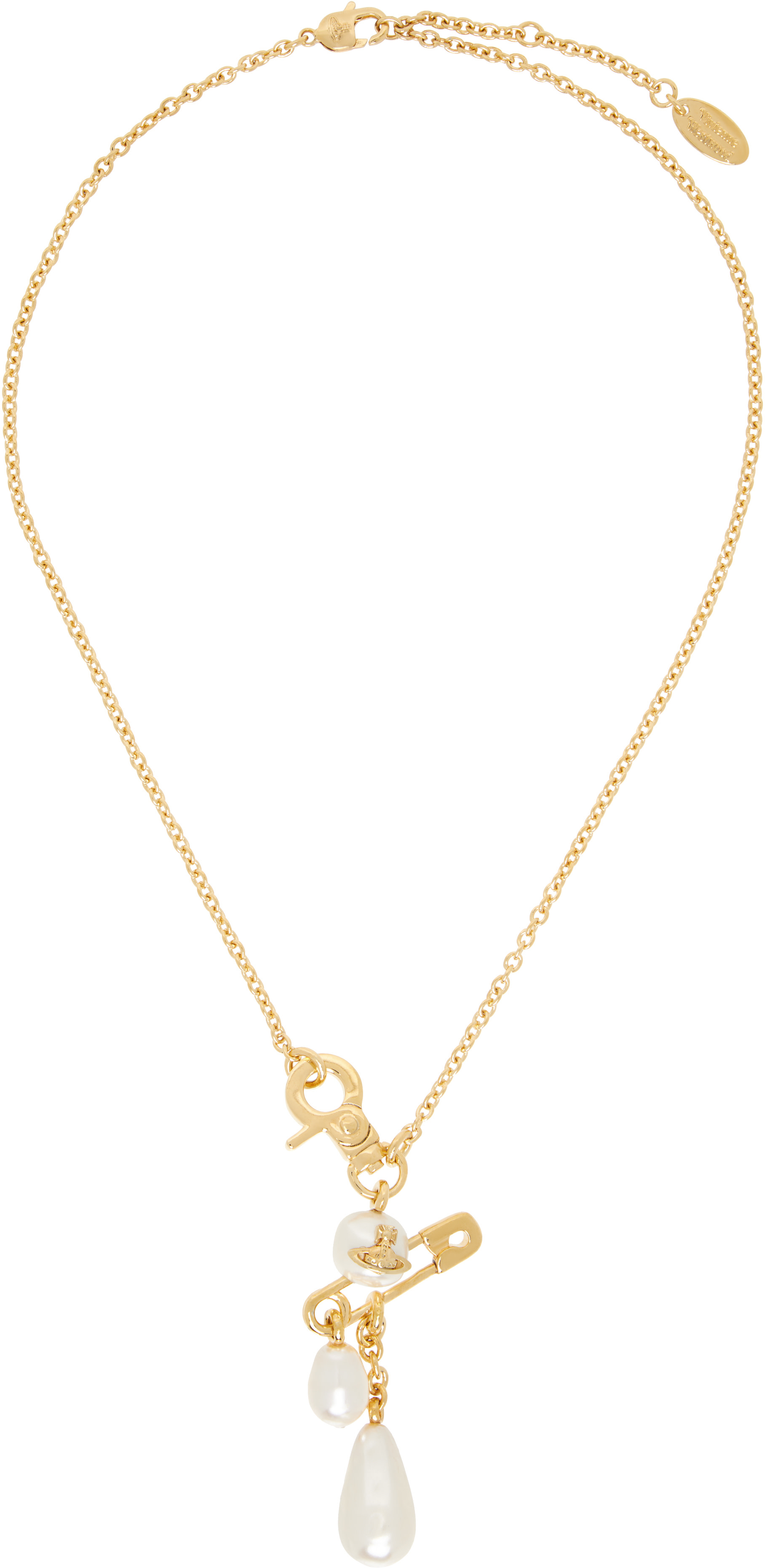 Vivienne Westwood - Collier Claude à petits pendentifs
