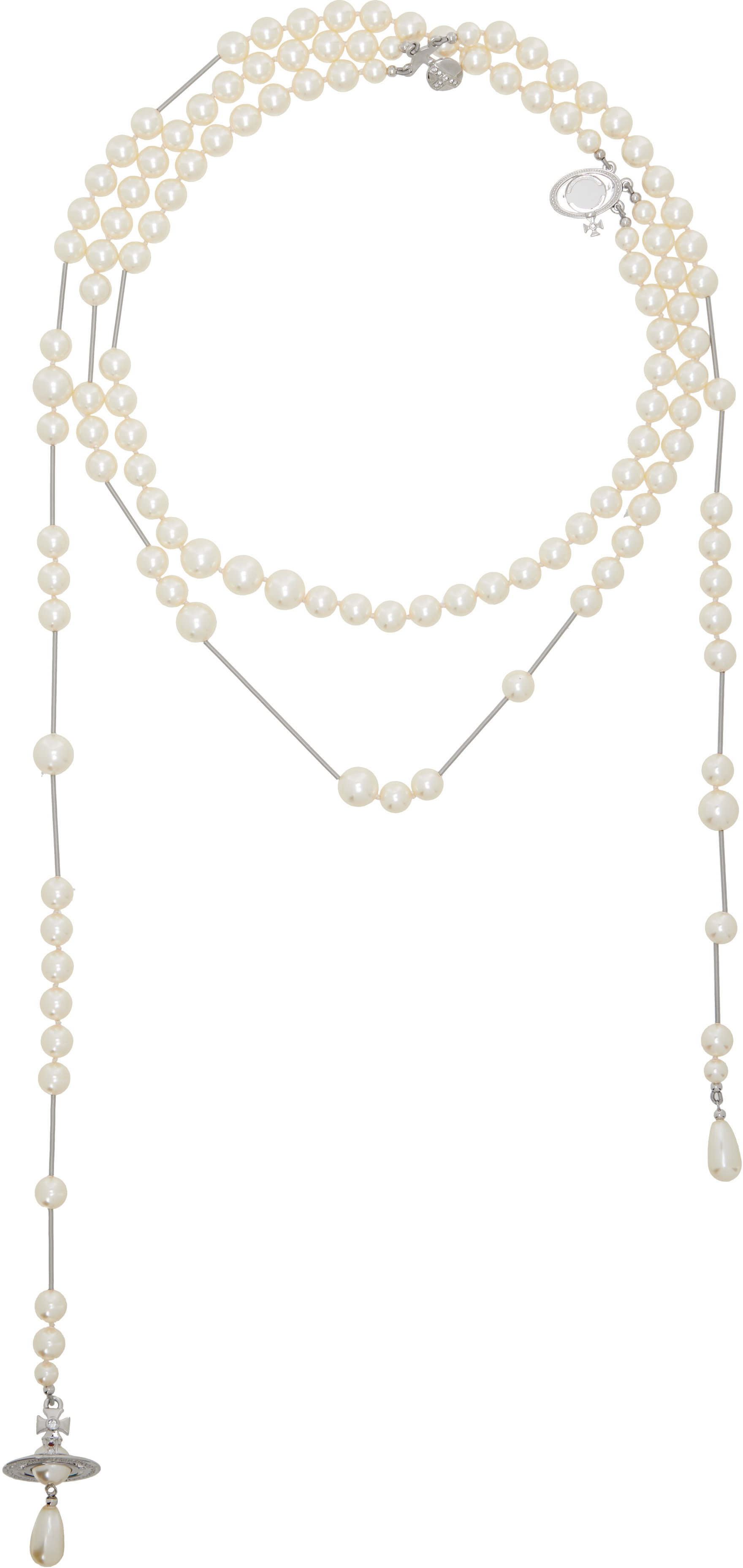 Vivienne Westwood - Collier Broken à perles