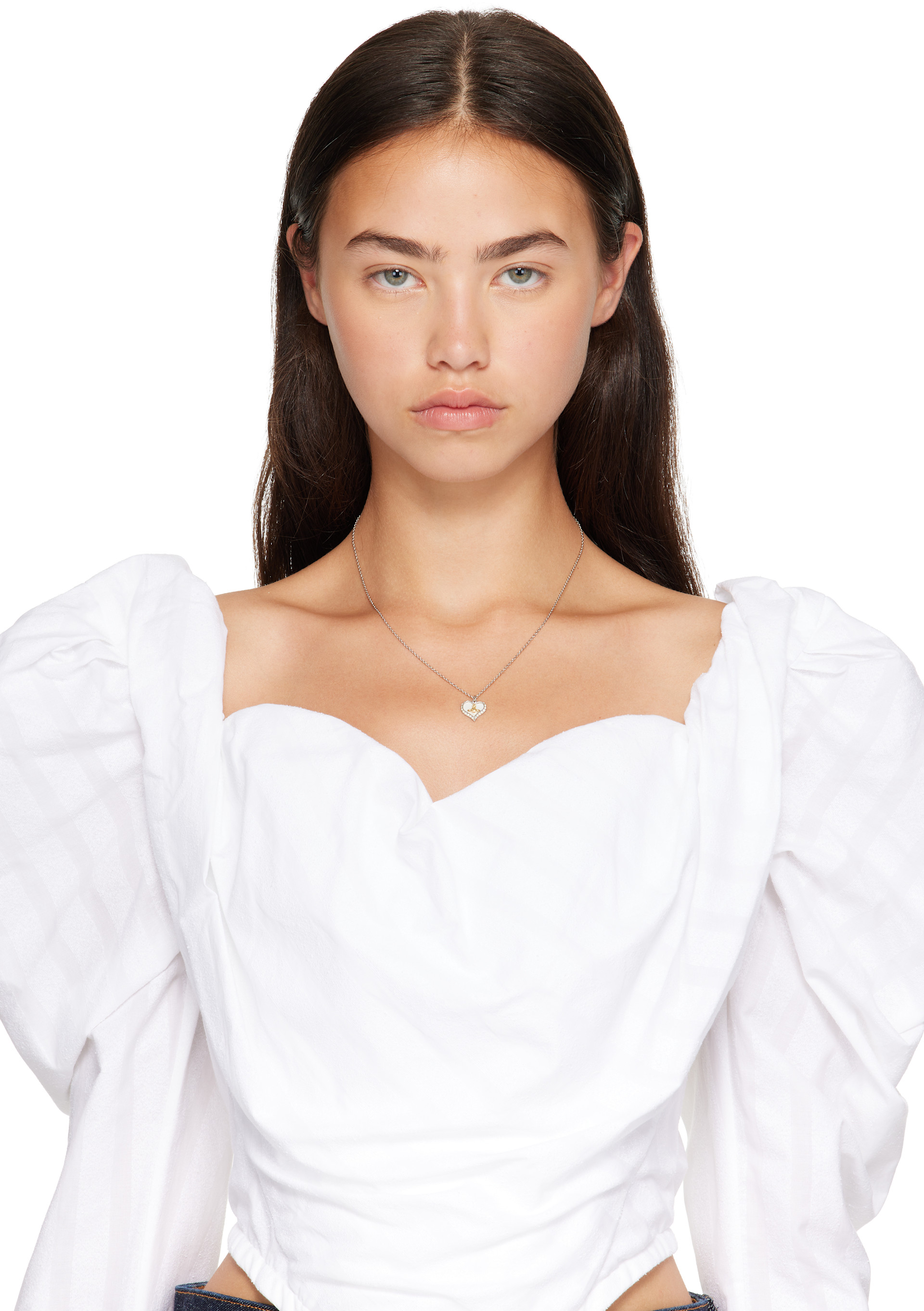 Vivienne Westwood: Petra ペンダント ネックレス | SSENSE 日本