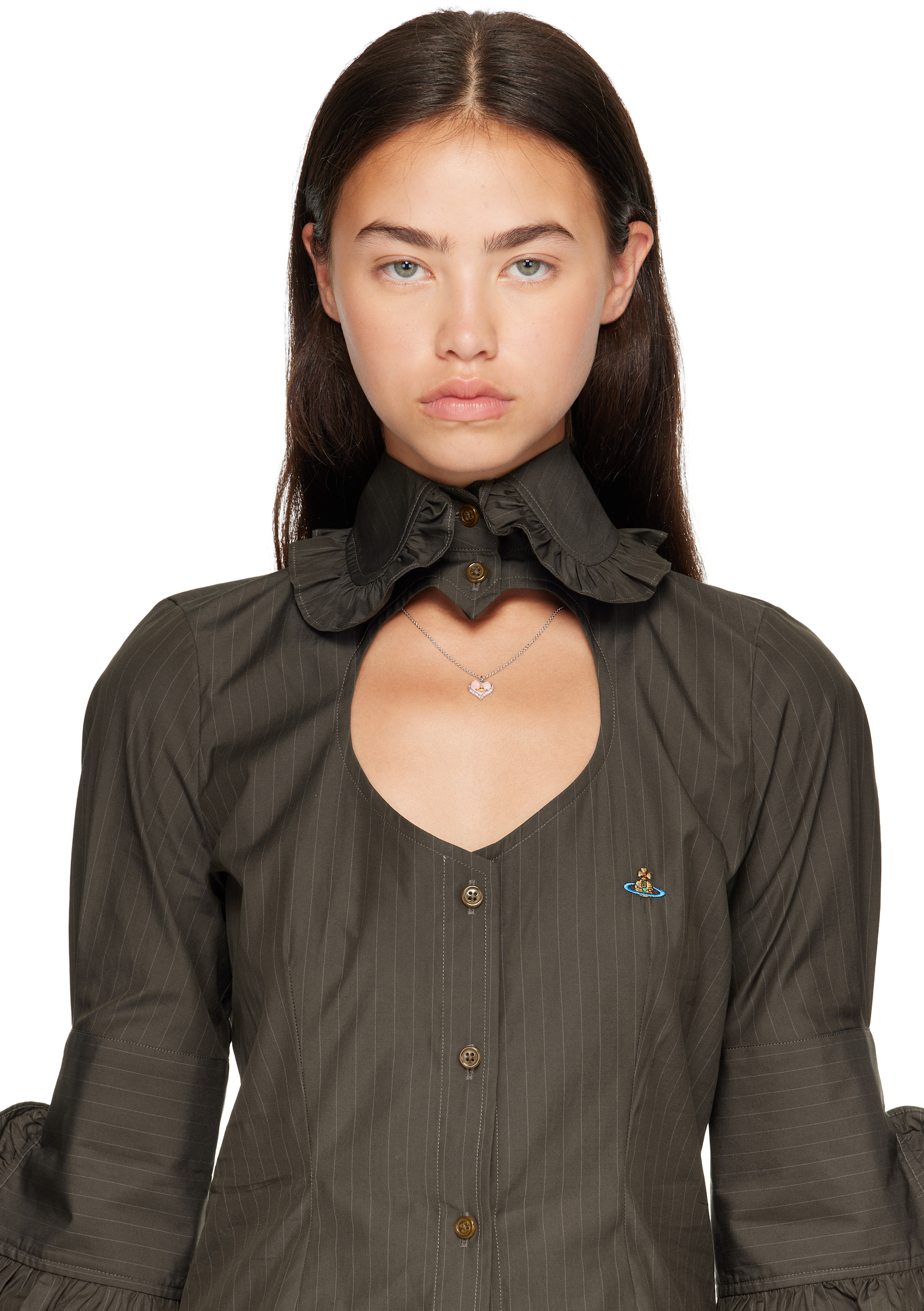 Vivienne Westwood: Petra Pendant Necklace | SSENSE