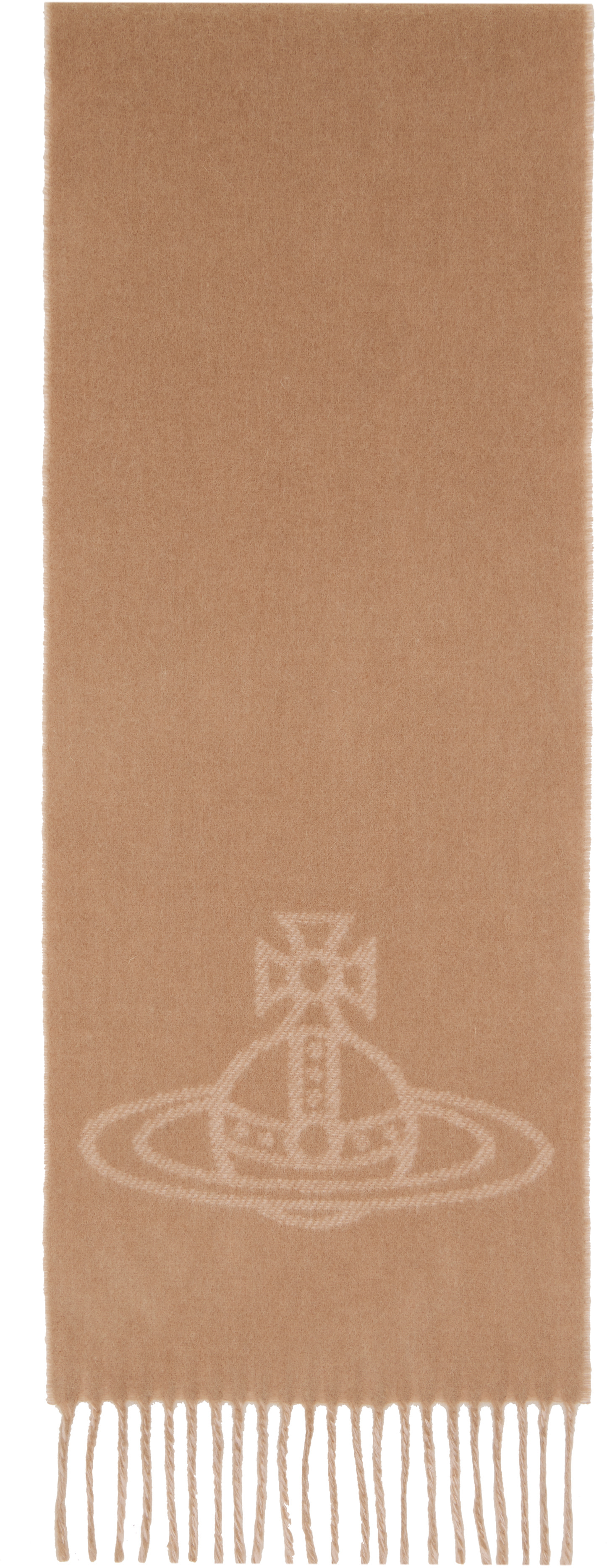 Vivienne Westwood - Écharpe double face beige