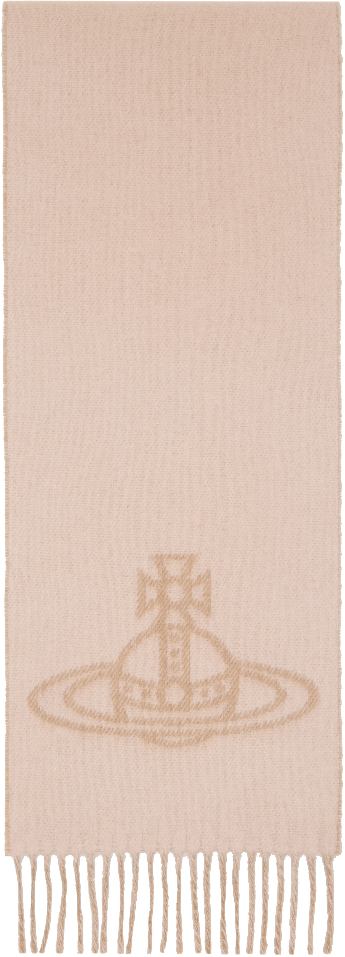 Vivienne Westwood - Écharpe double face beige