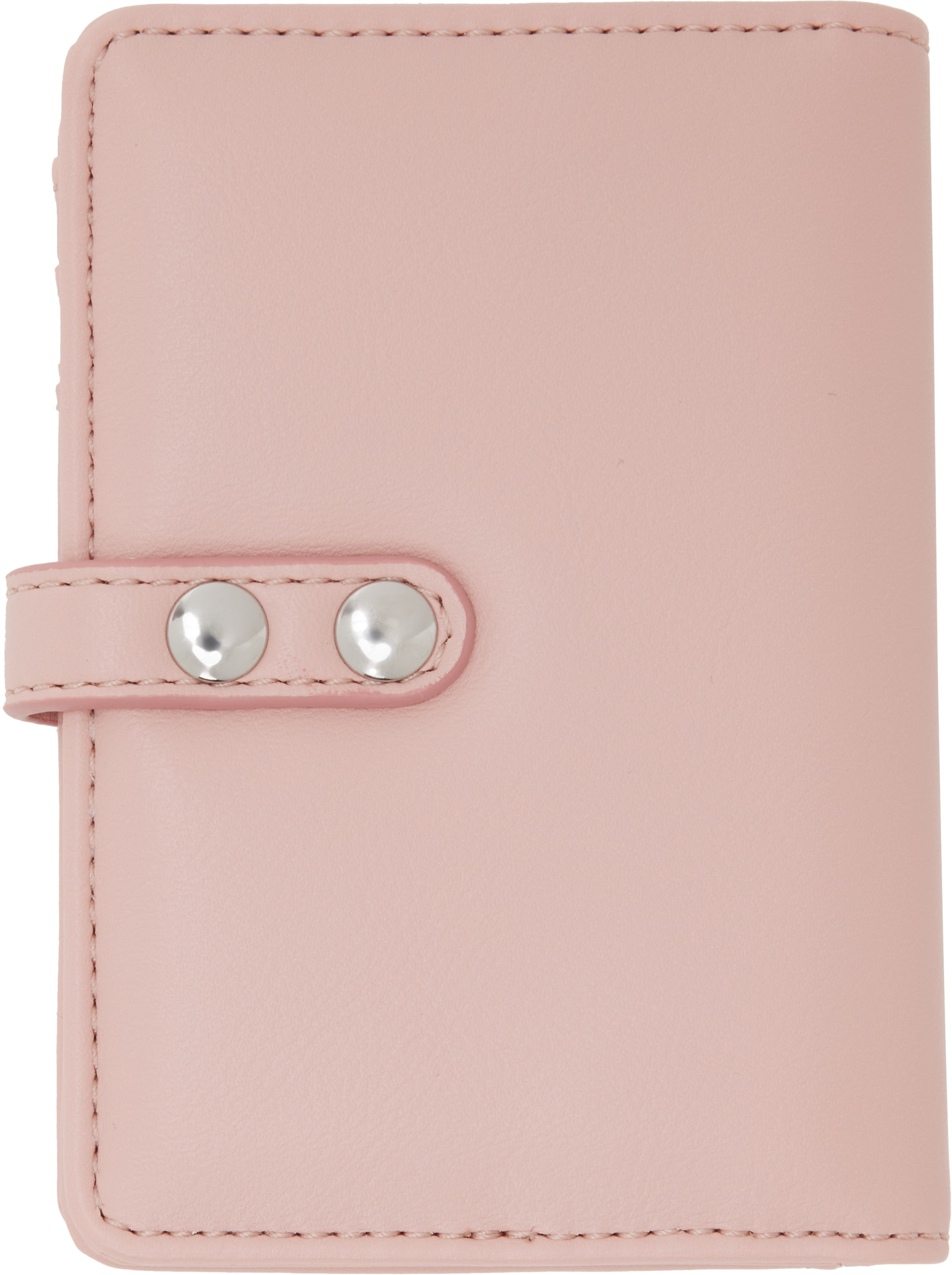 Vivienne Westwood: Pink Vertical Flap Card Holder | SSENSE United