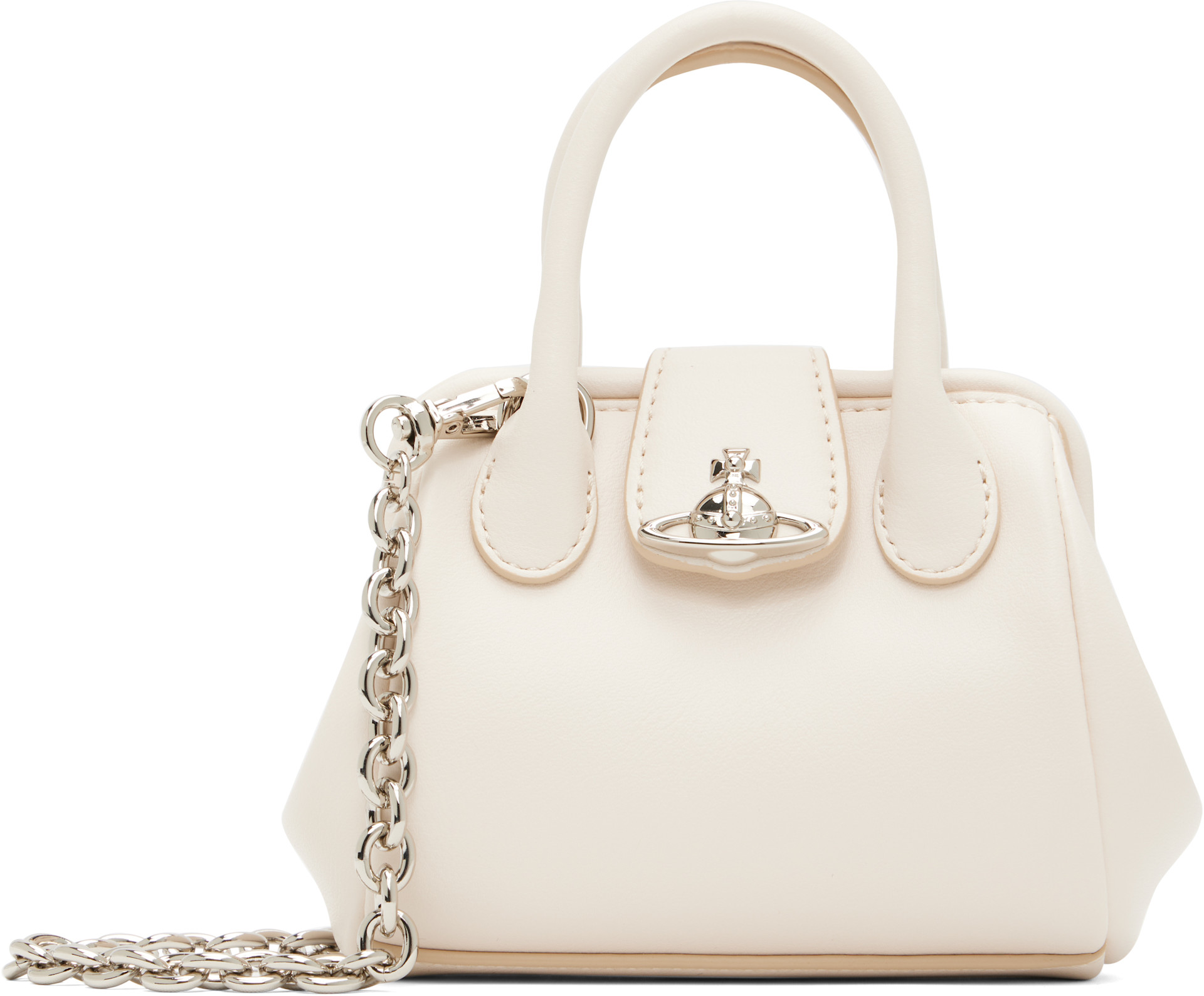 Vivienne Westwood: Off-White Pamela Mini Bag | SSENSE