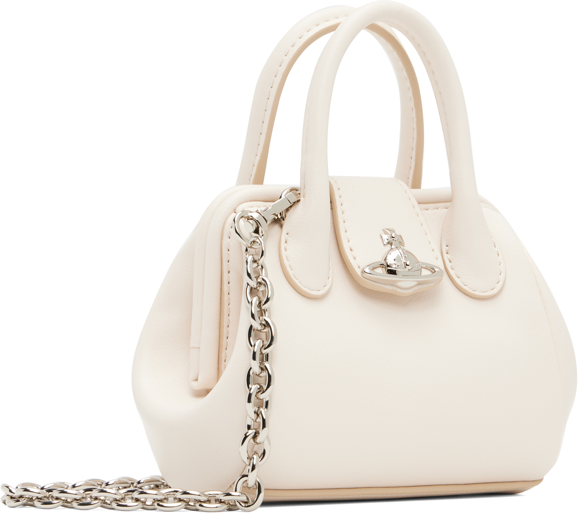Vivienne Westwood: Off-White Pamela Mini Bag | SSENSE