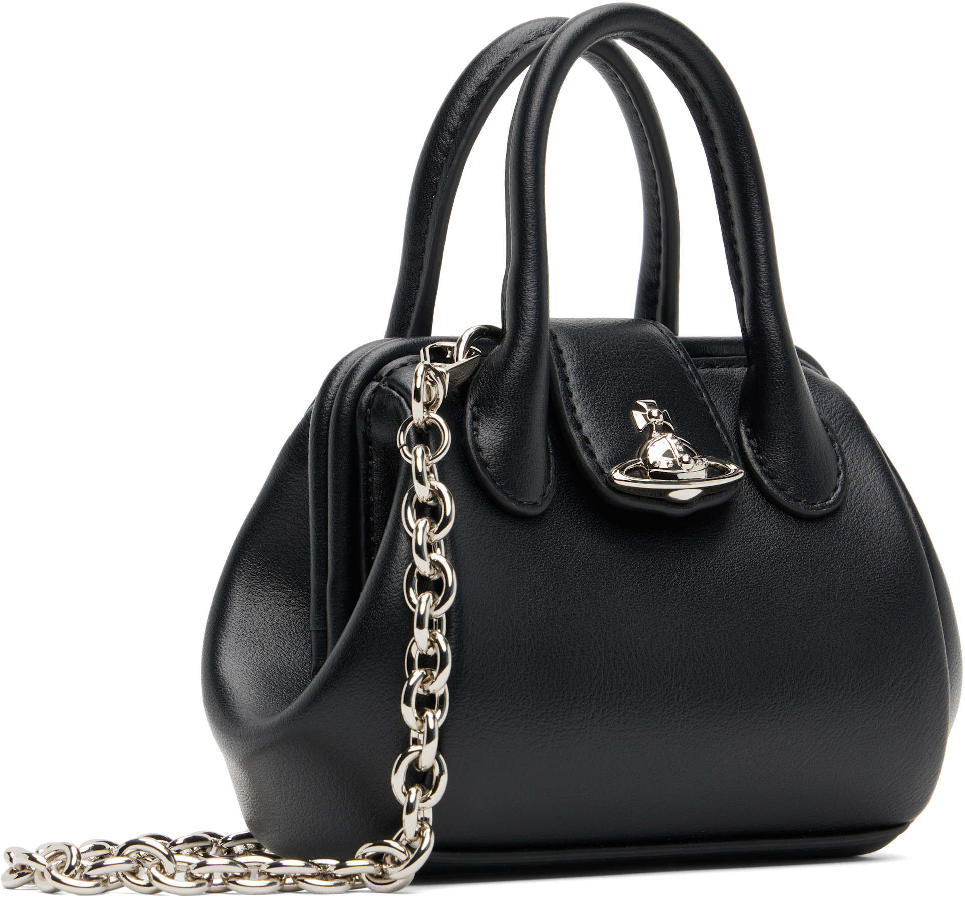 Vivienne Westwood: Black Pamela Mini Bag | SSENSE Canada