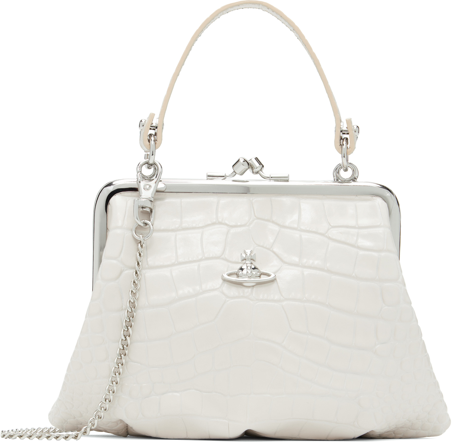 Vivienne Westwood: Off-White Granny Frame Bag | SSENSE