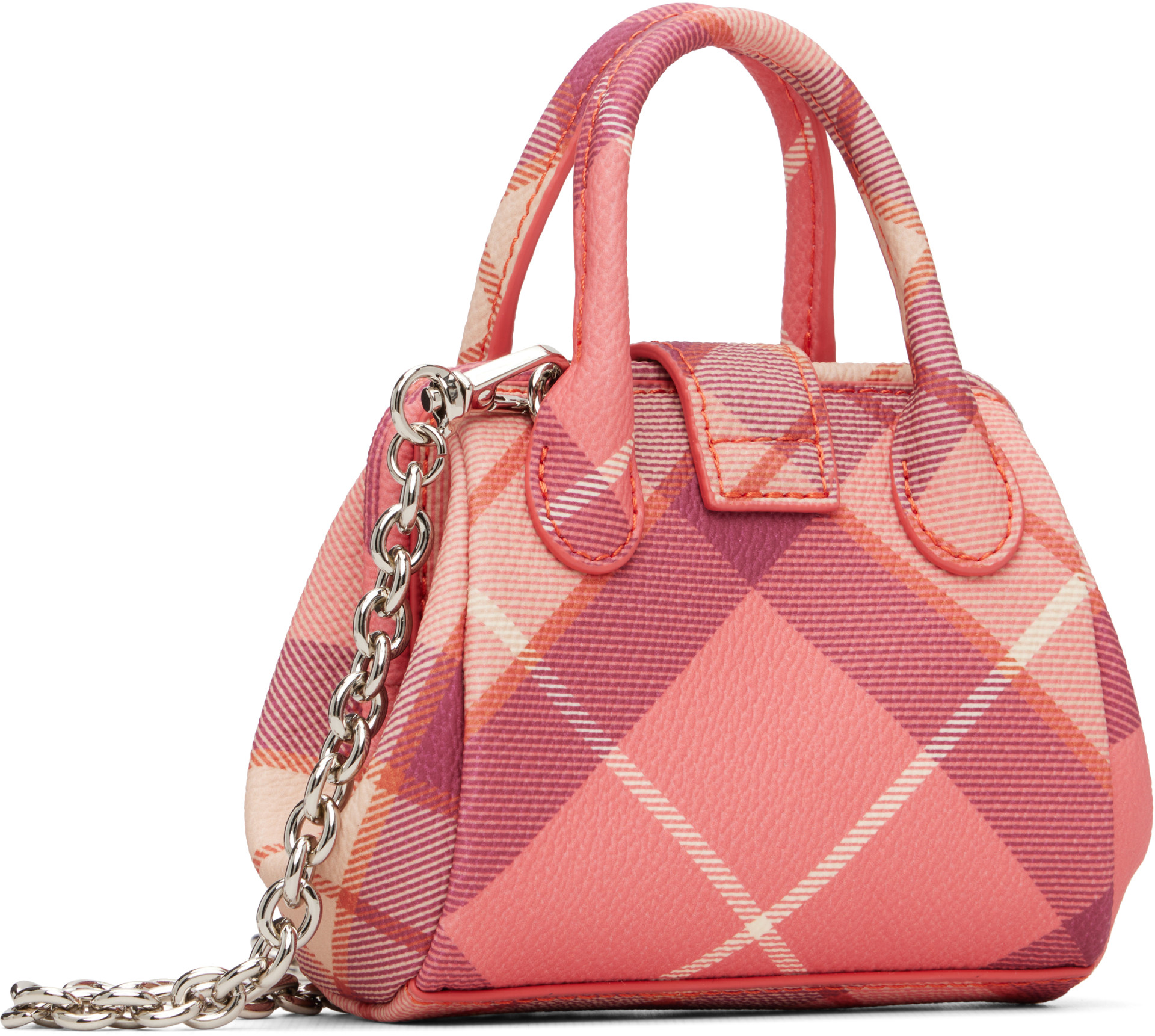 Vivienne Westwood: Pink Pamela Mini Bag | SSENSE