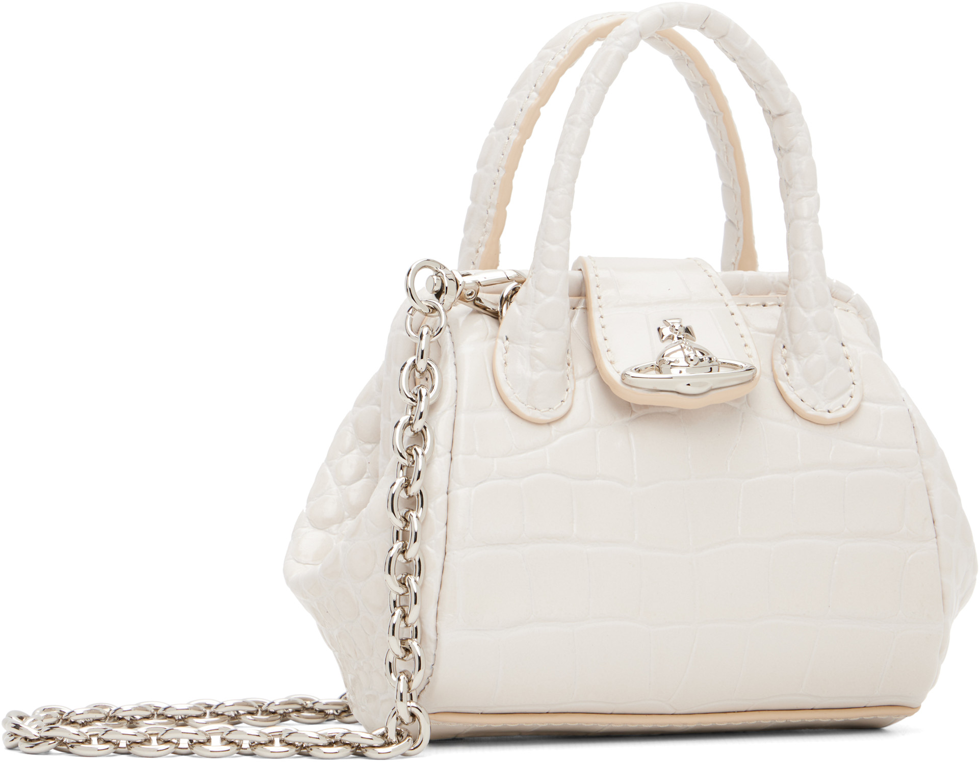 Vivienne Westwood: Off-White Pamela Mini Bag | SSENSE