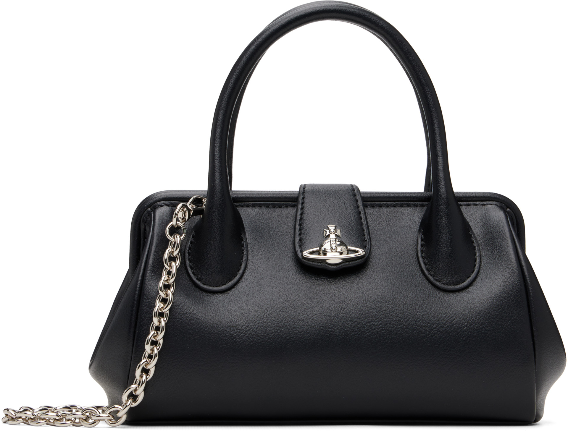 Vivienne Westwood: Black Pamela Small Bag | SSENSE United Kingdom