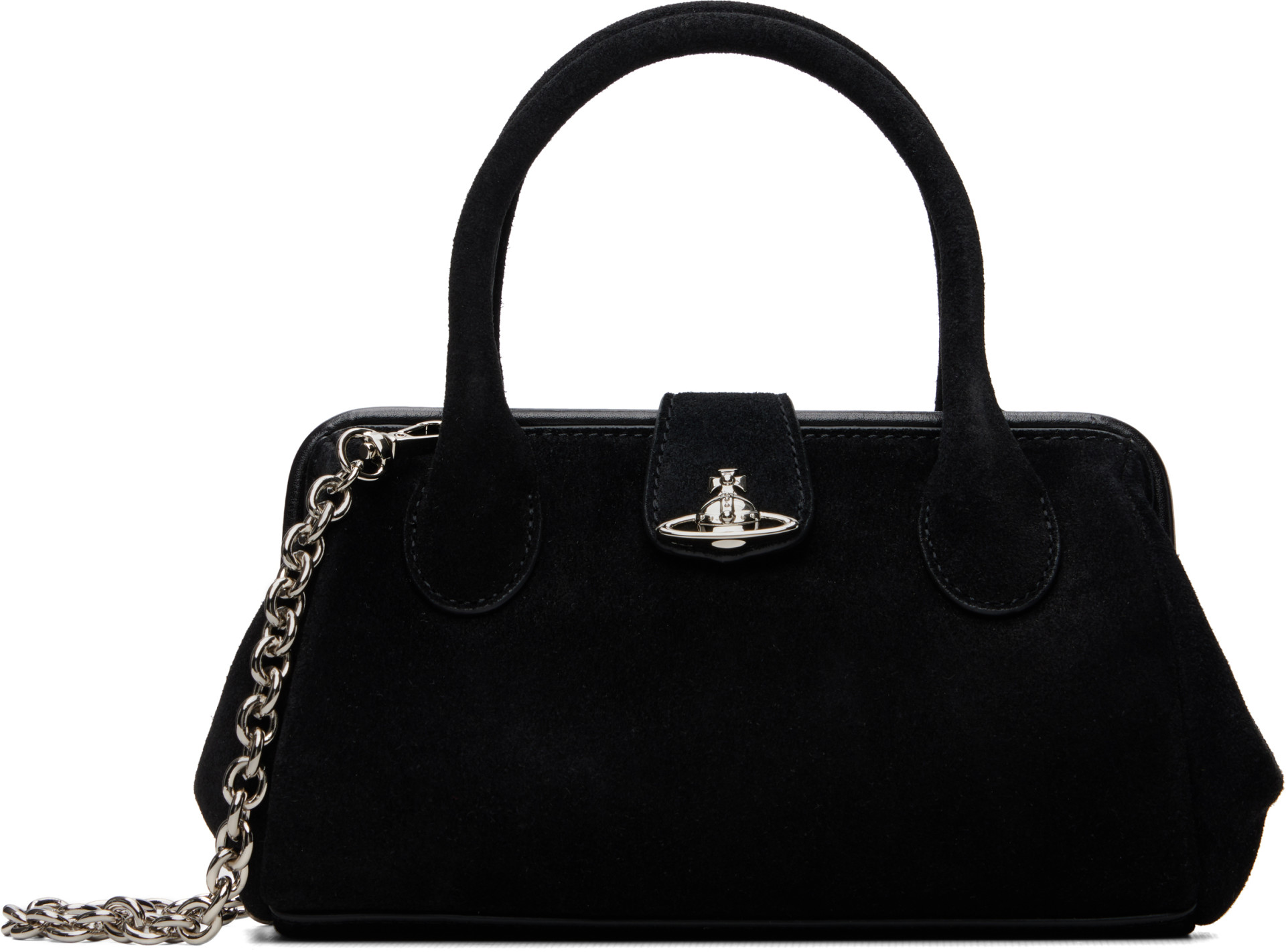 Vivienne Westwood: Black Pamela Small Bag | SSENSE Canada