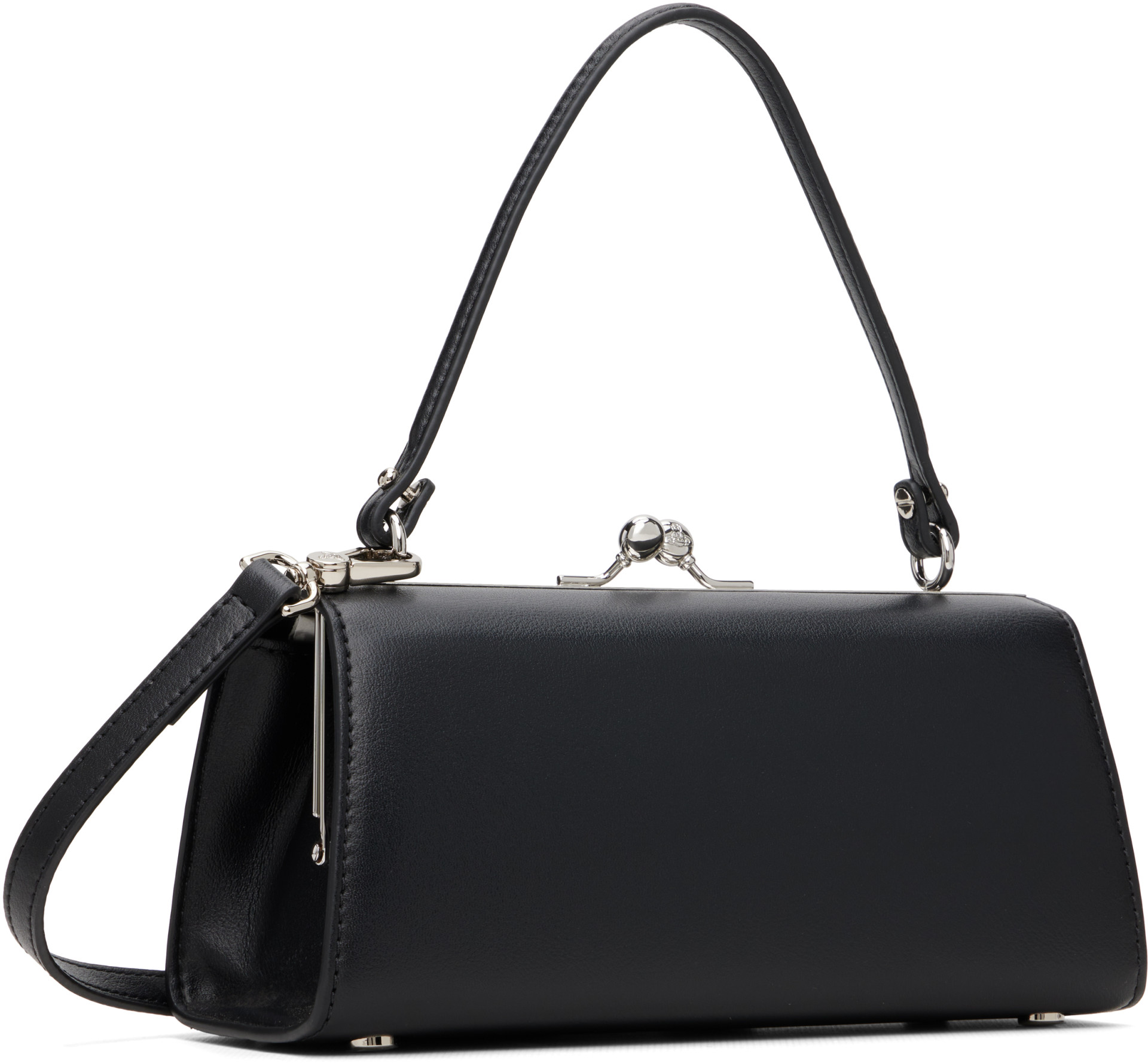 Vivienne Westwood: Black Doll XL Bag | SSENSE Canada