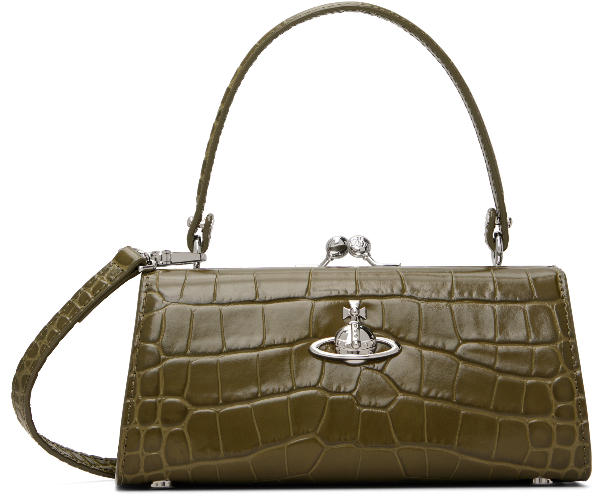 Vivienne Westwood: Khaki Doll XL Bag | SSENSE