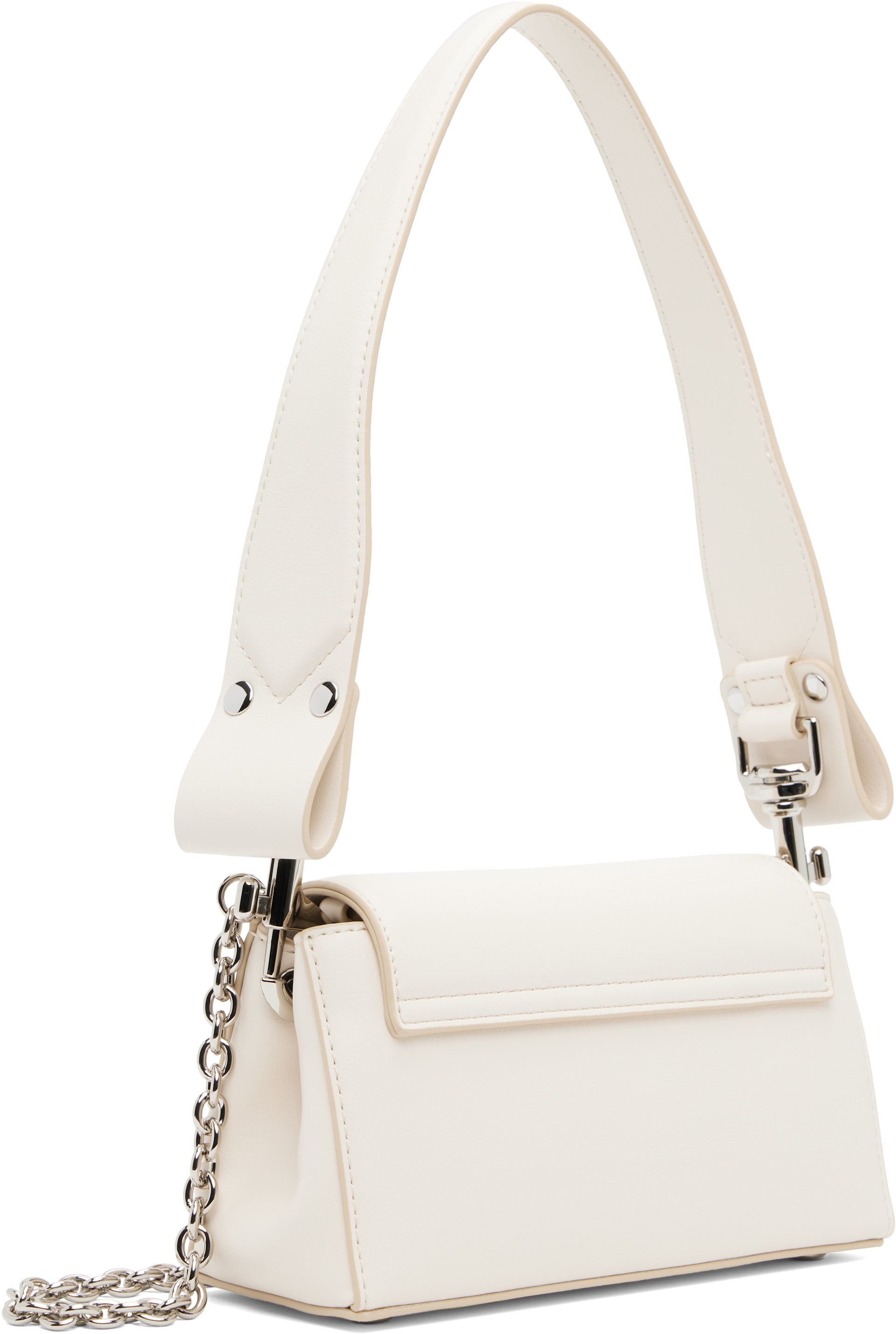 Vivienne Westwood: Off-White Hazel Small Hand Bag | SSENSE