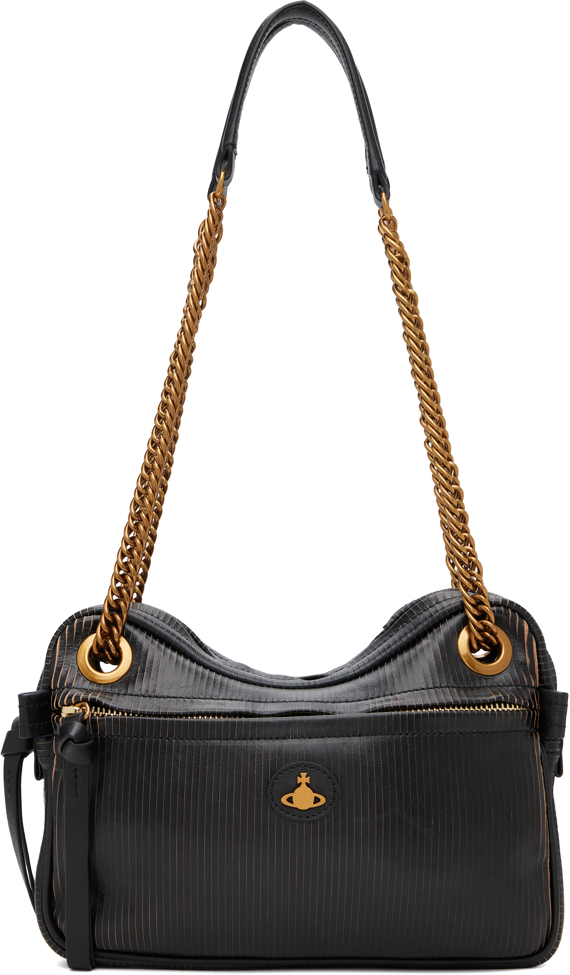 Vivienne Westwood - ※テルミさま専用 購入待機中 Vivienne Westwood: ブラック ミディアム Dolce ショルダーバッグ