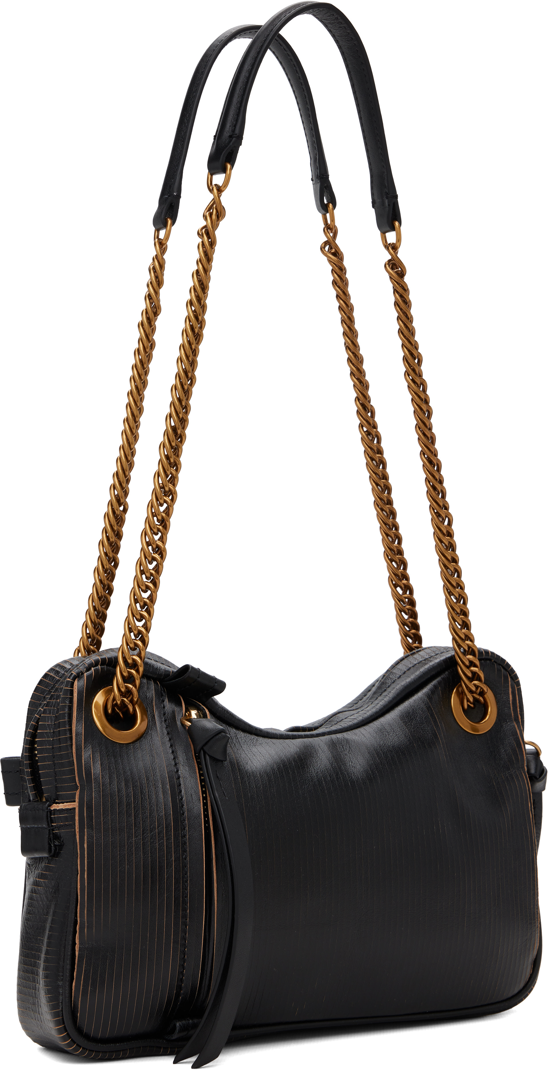 Vivienne Westwood: ブラック ミディアム Dolce ショルダーバッグ