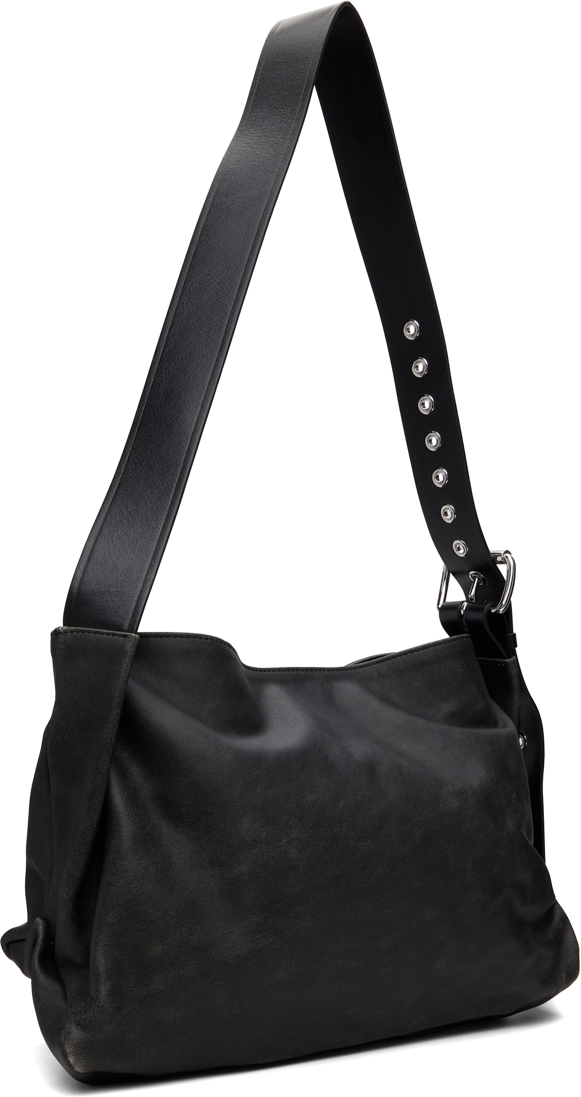 バッグ VivienneWestwood Vivienne Westwood: Black Maxime Medium Shoulder Bag | SSENSE