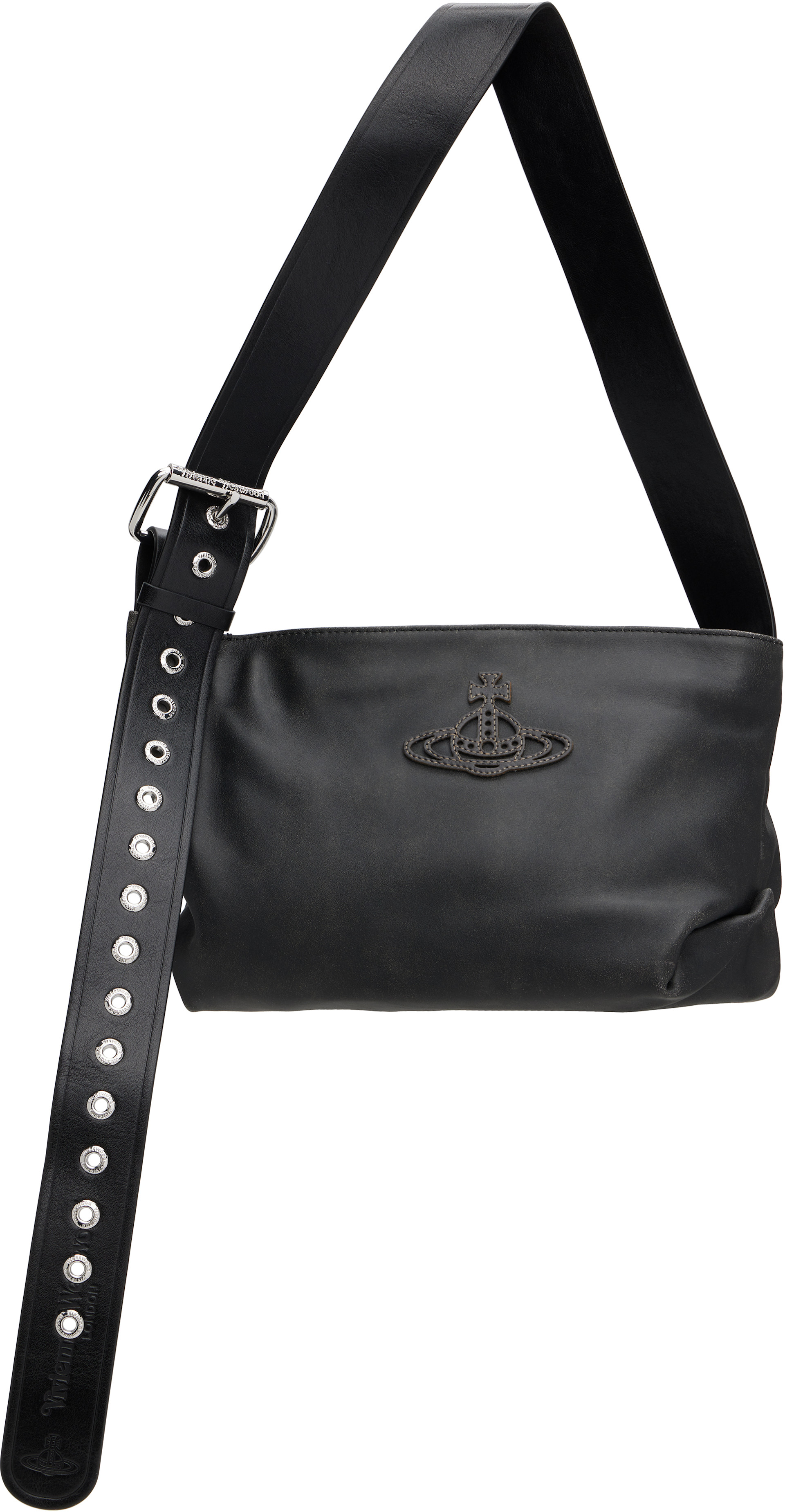 極美品✨vivian westwood Vivienne Westwood: Black Maxime Small Shoulder Bag | SSENSE