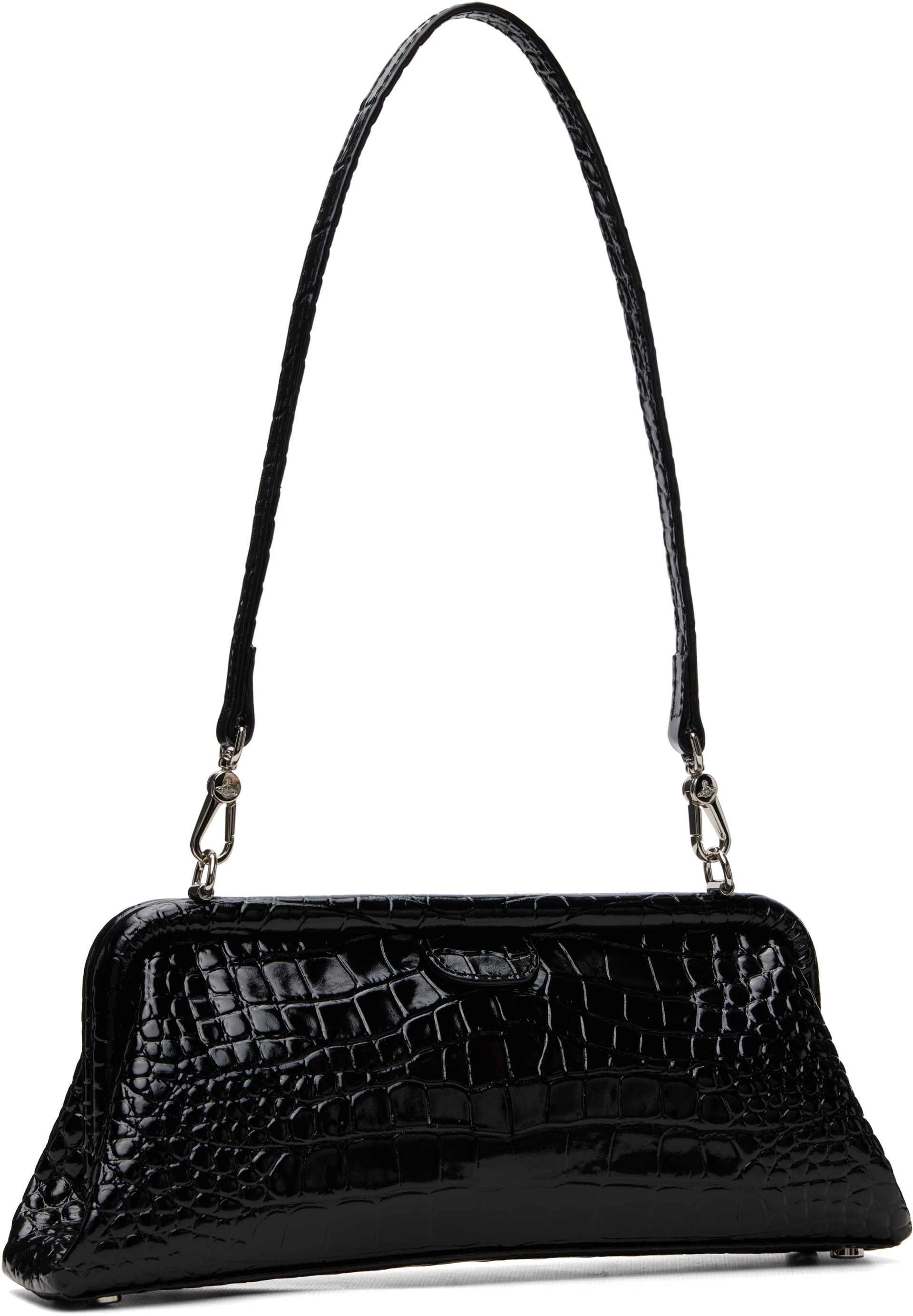 Vivienne Westwood: Black Jane Frame Purse | SSENSE Germany