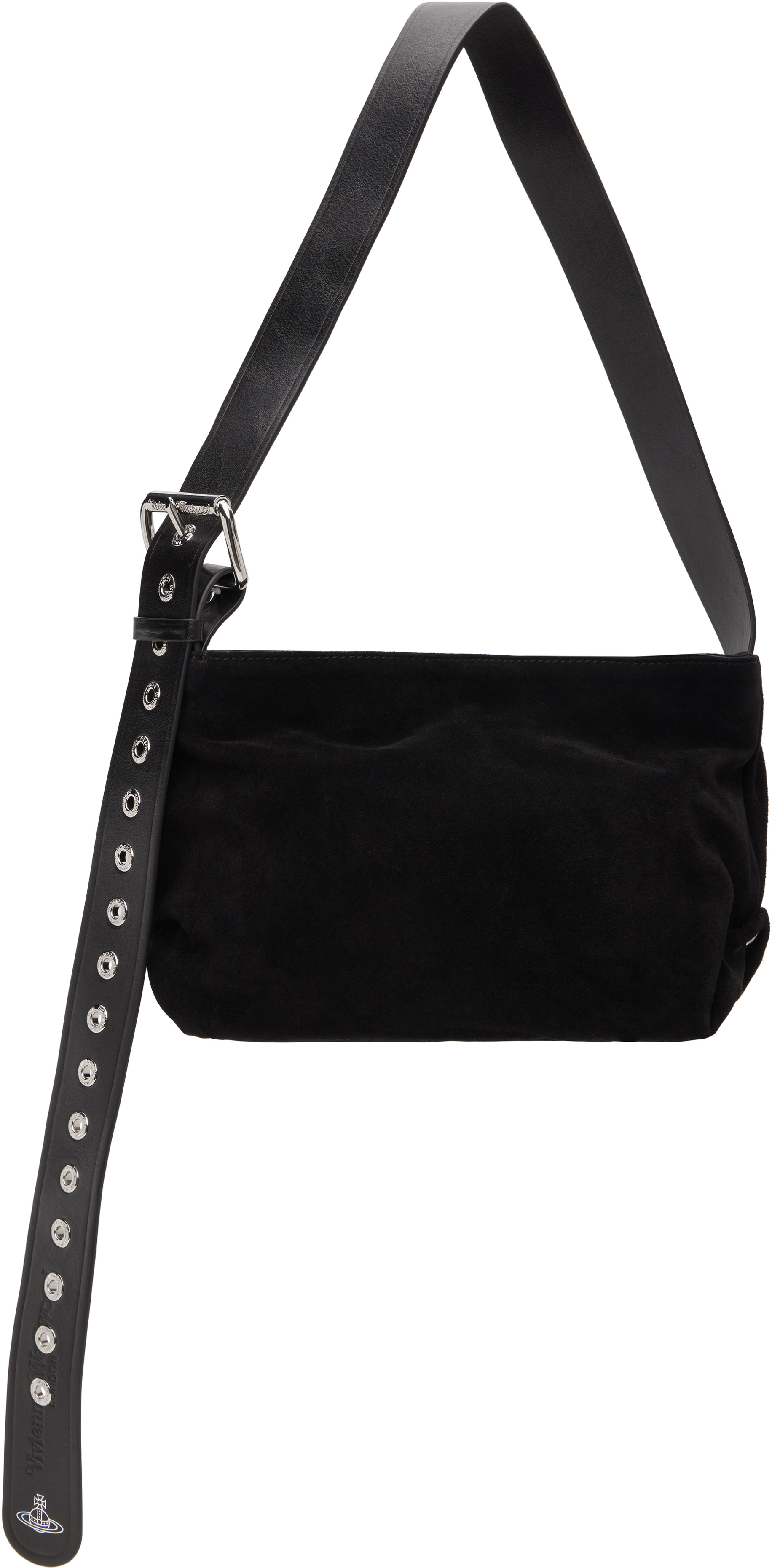 Vivienne Westwood: Black Maxime Small Shoulder Bag | SSENSE