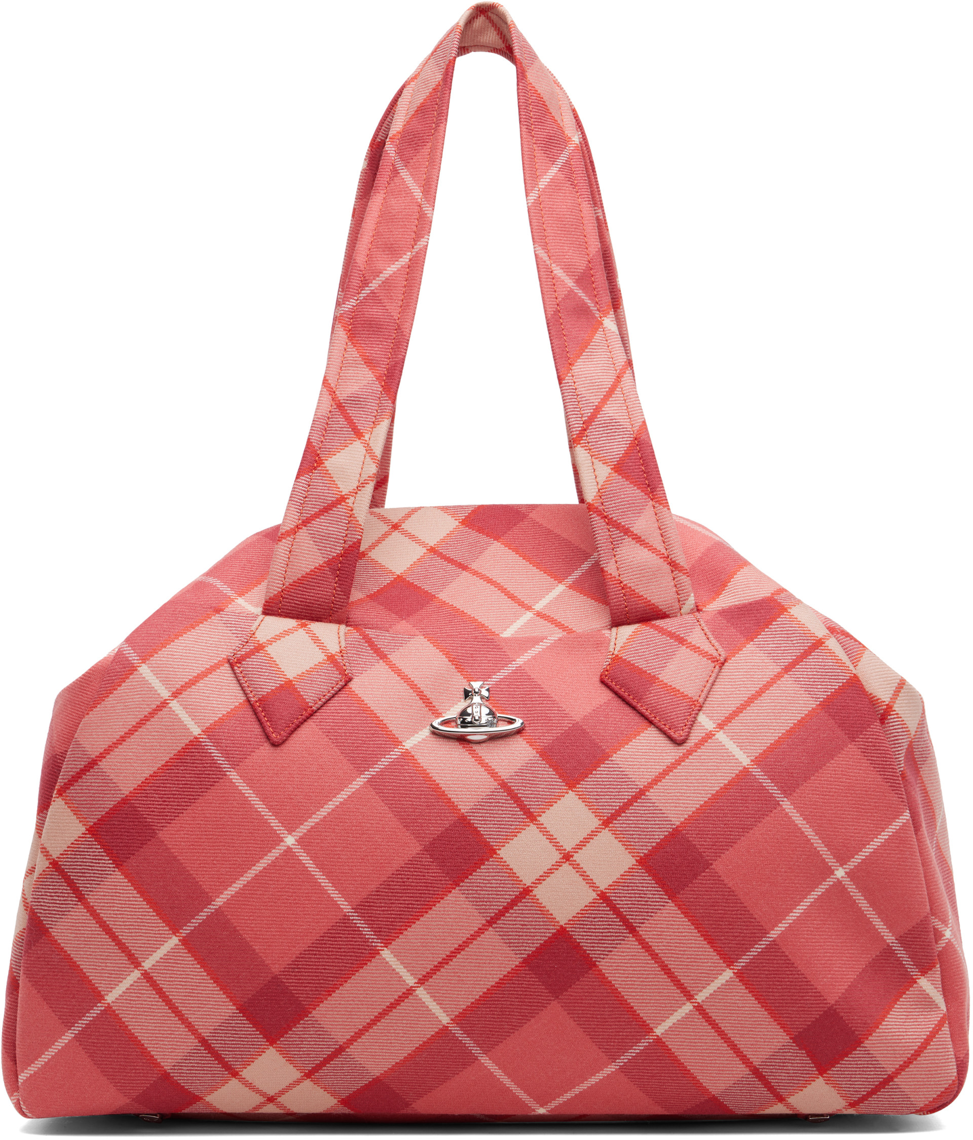 d*7様 archive Vivienne Westwood Yasmine b Vivienne Westwood: Pink Archive Large Yasmine Handbag | SSENSE