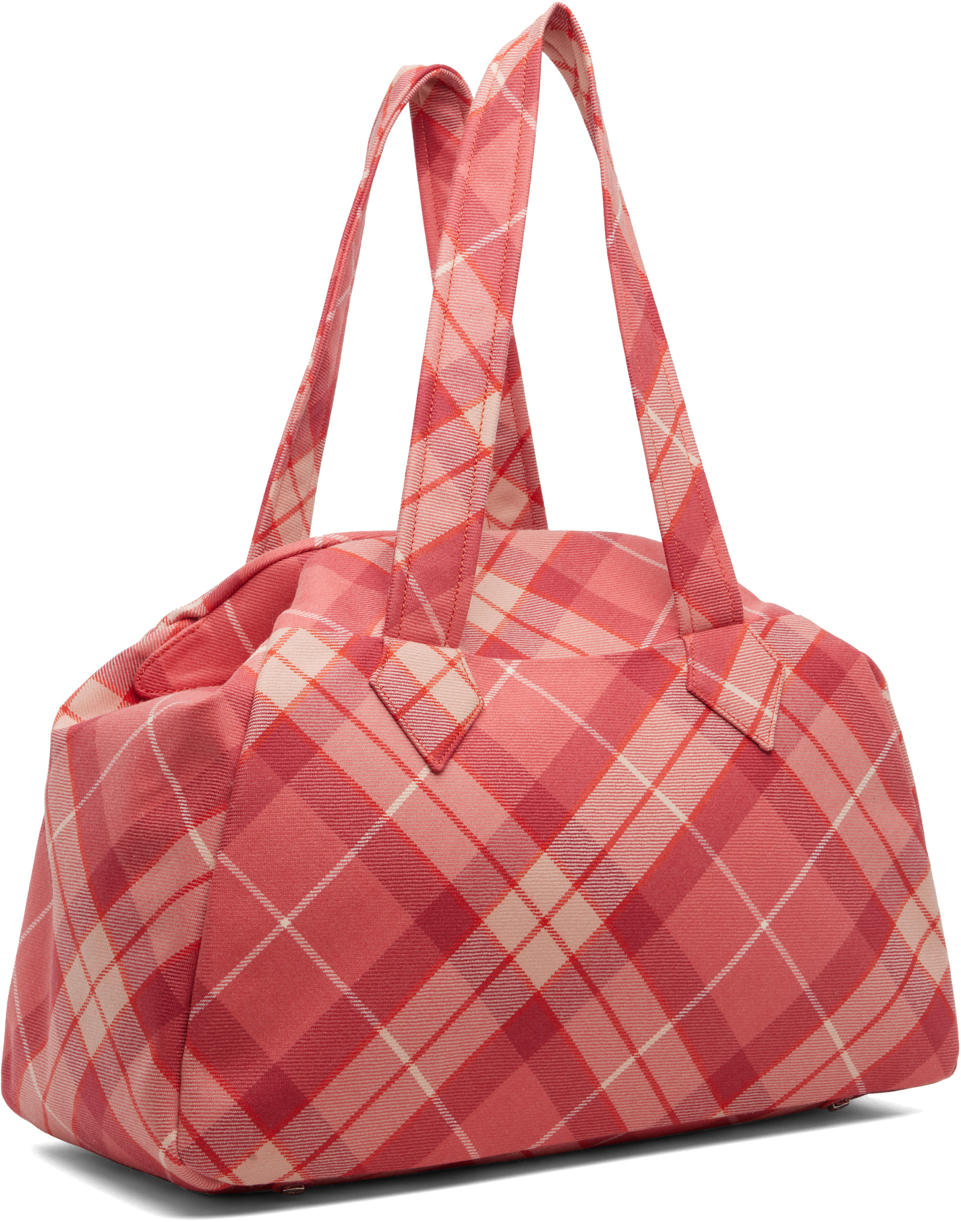 Vivienne Westwood: Pink Archive Large Yasmine Handbag | SSENSE Canada