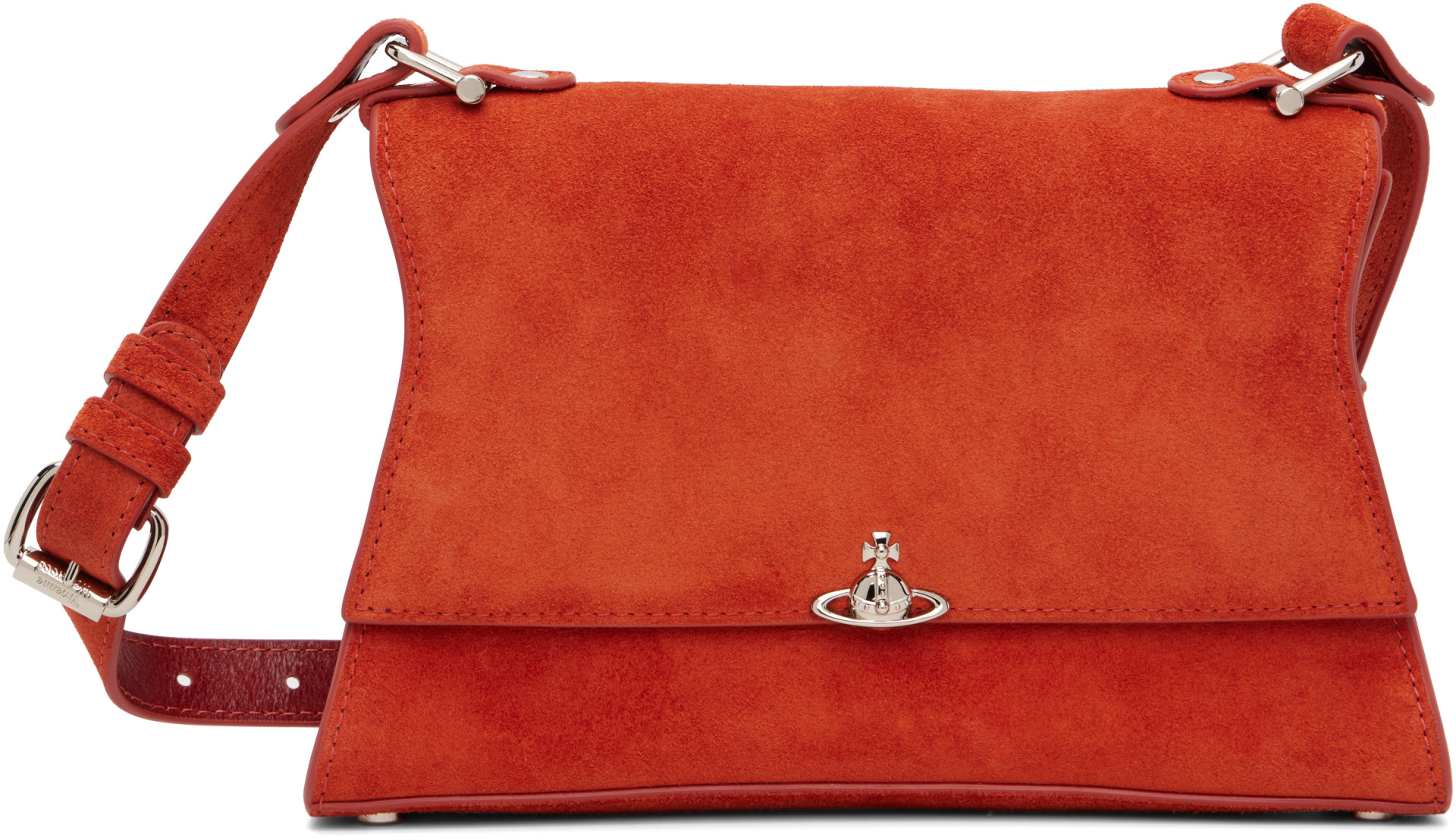 Vivienne Westwood: Orange Bianca Small Shoulder Bag | SSENSE