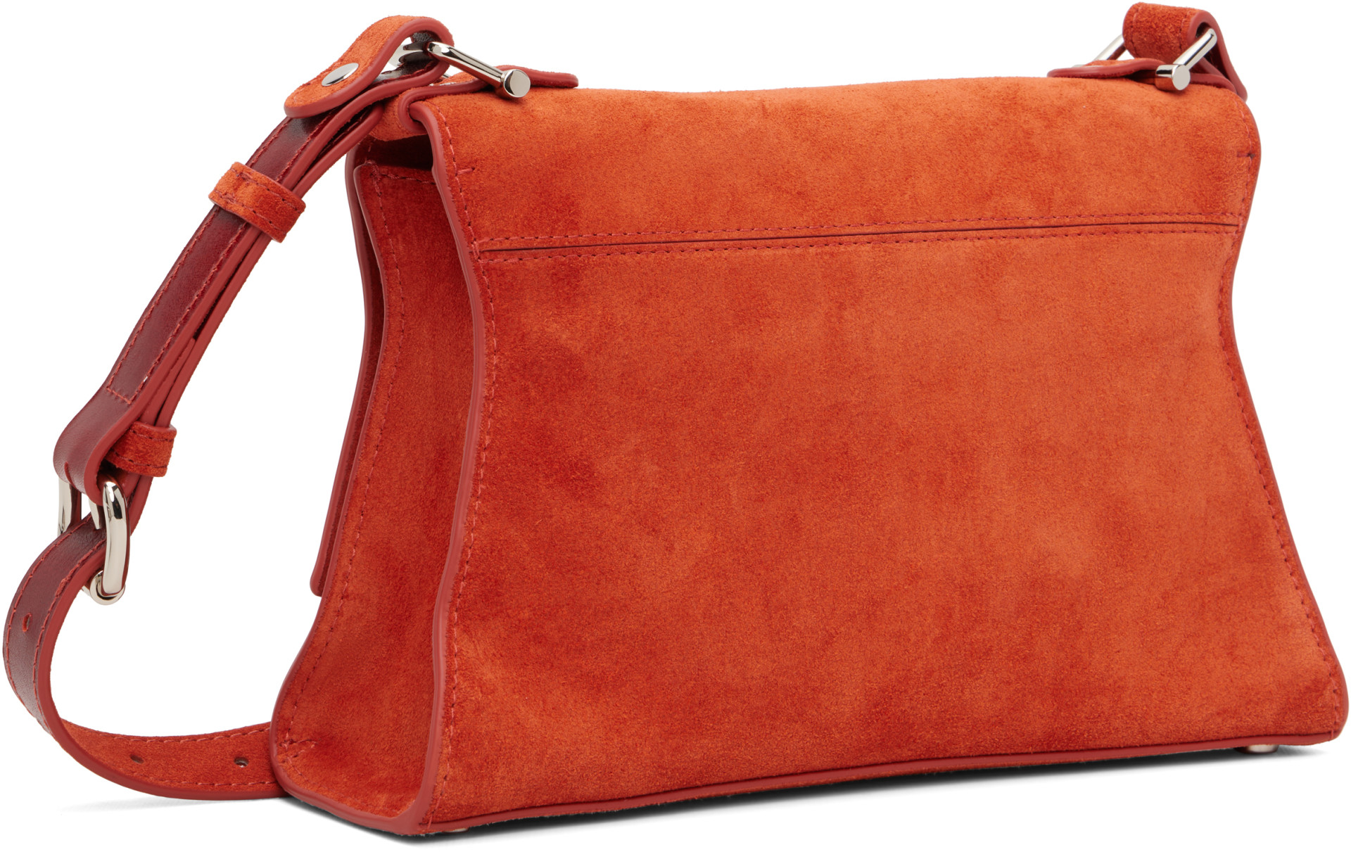 Vivienne Westwood: Orange Bianca Small Shoulder Bag | SSENSE