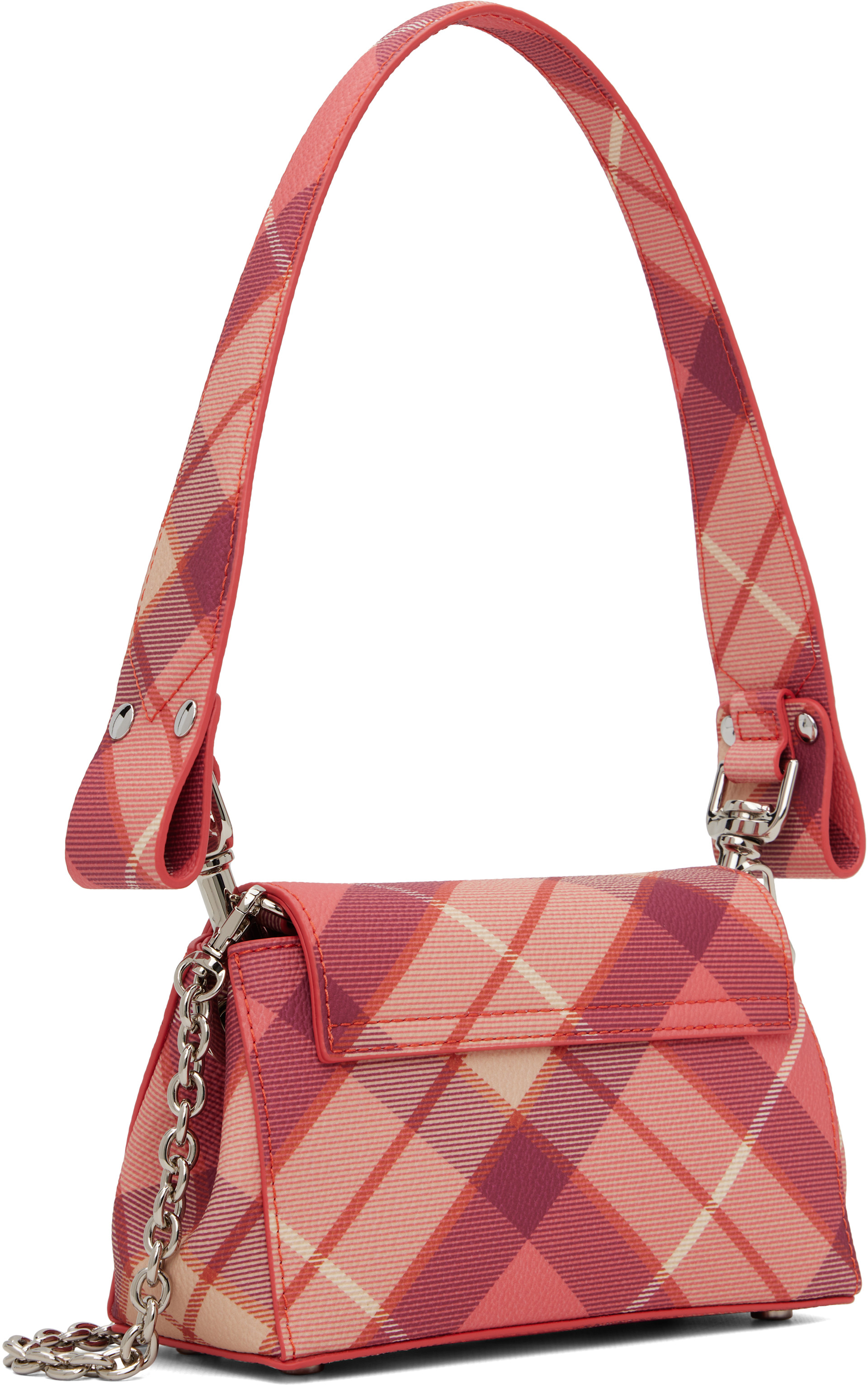 Vivienne Westwood: Pink Hazel Small Hand Bag | SSENSE Norway