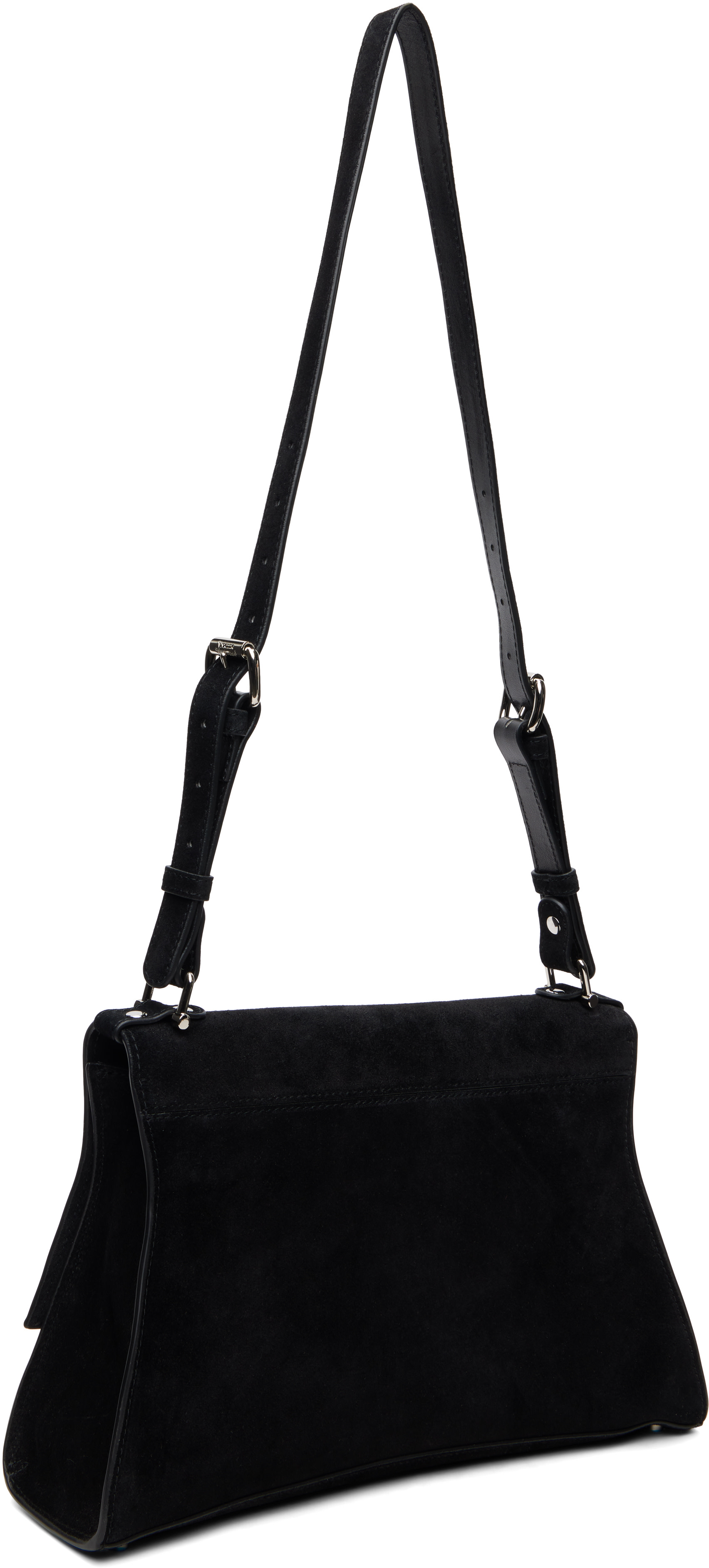 Vivienne Westwood: Black Biana Medium Shoulder Bag | SSENSE