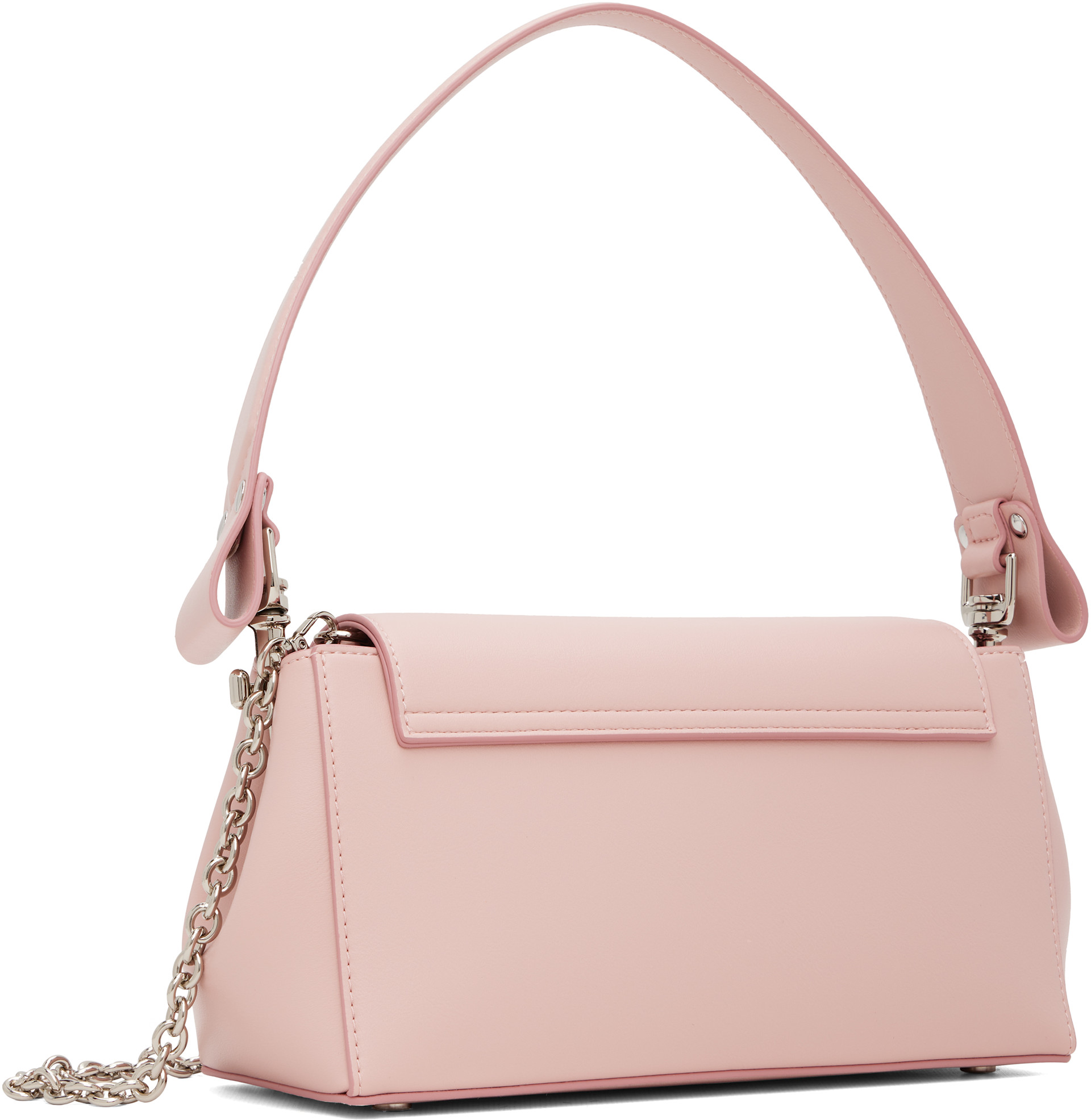 Vivienne Westwood: Pink Hazel Medium Hand Bag | SSENSE