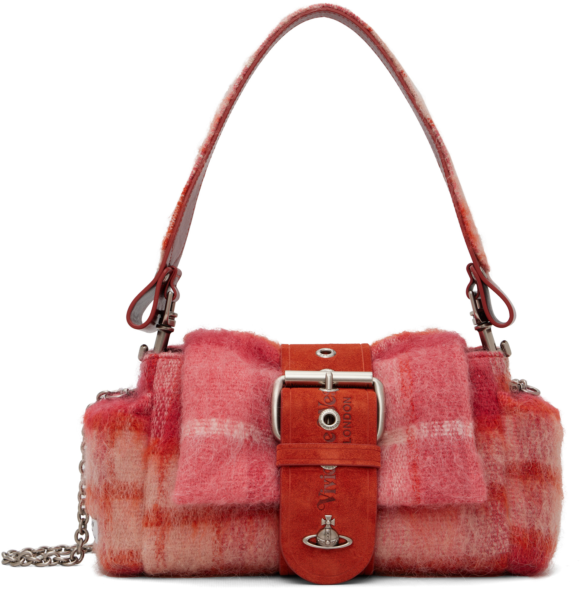 Vivienne Westwood: ピンク Hazel Treasure ハンドバッグ | SSENSE 日本