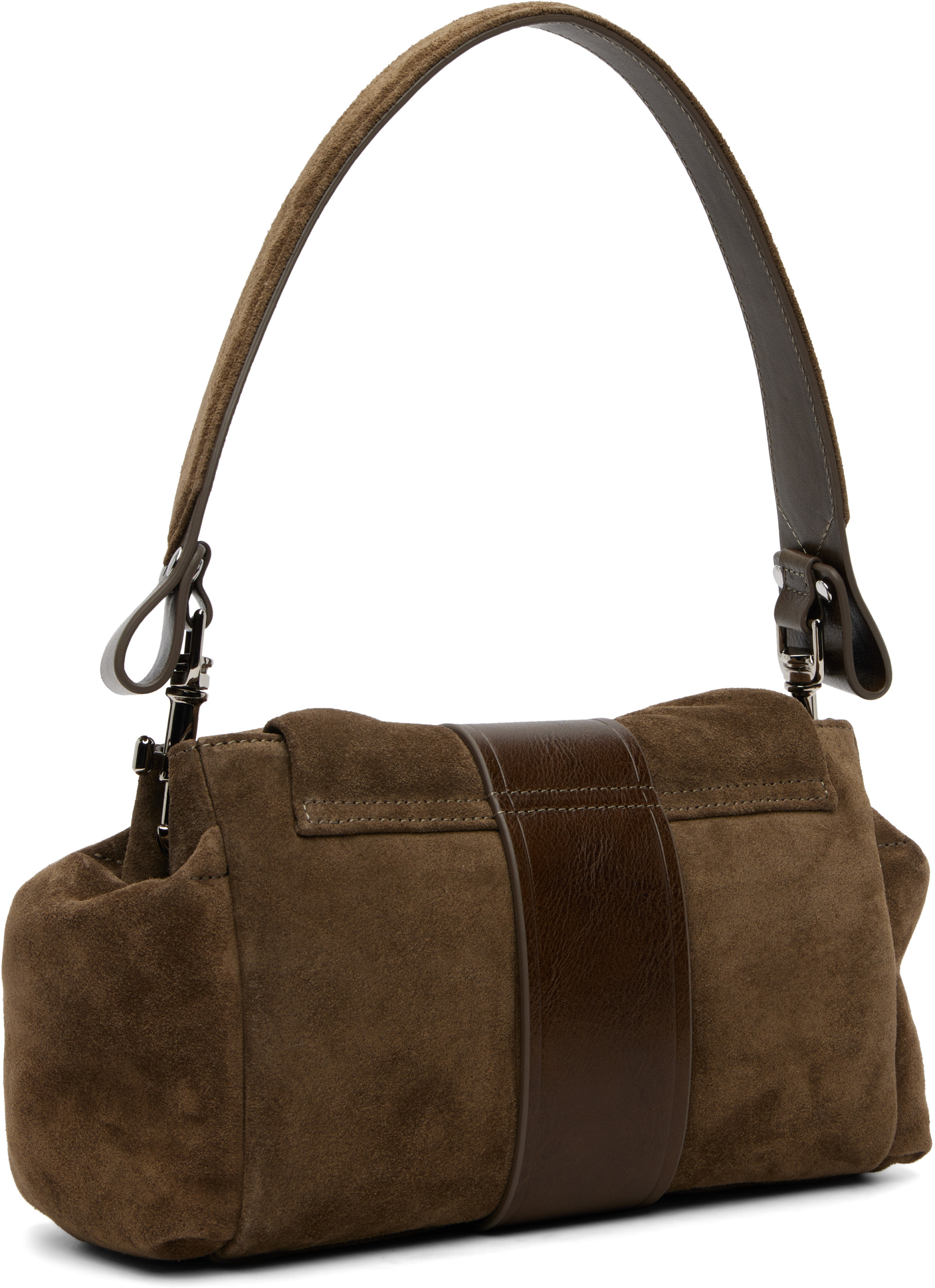 Vivienne Westwood: Khaki Hazel Treasure Hand Bag | SSENSE