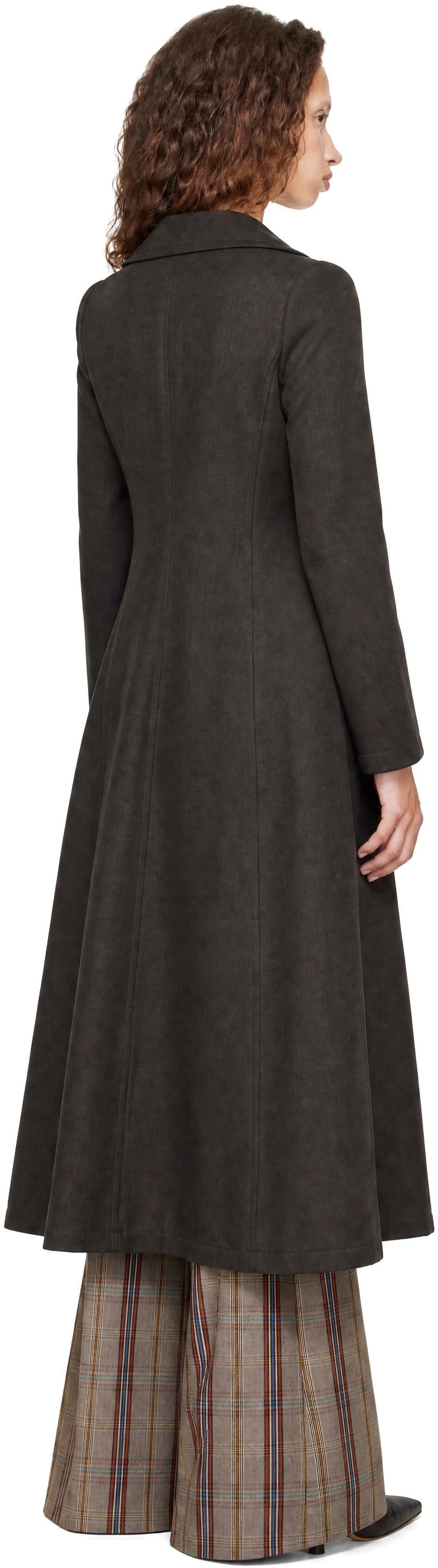 Vivienne Westwood: Gray Liska Coat | SSENSE