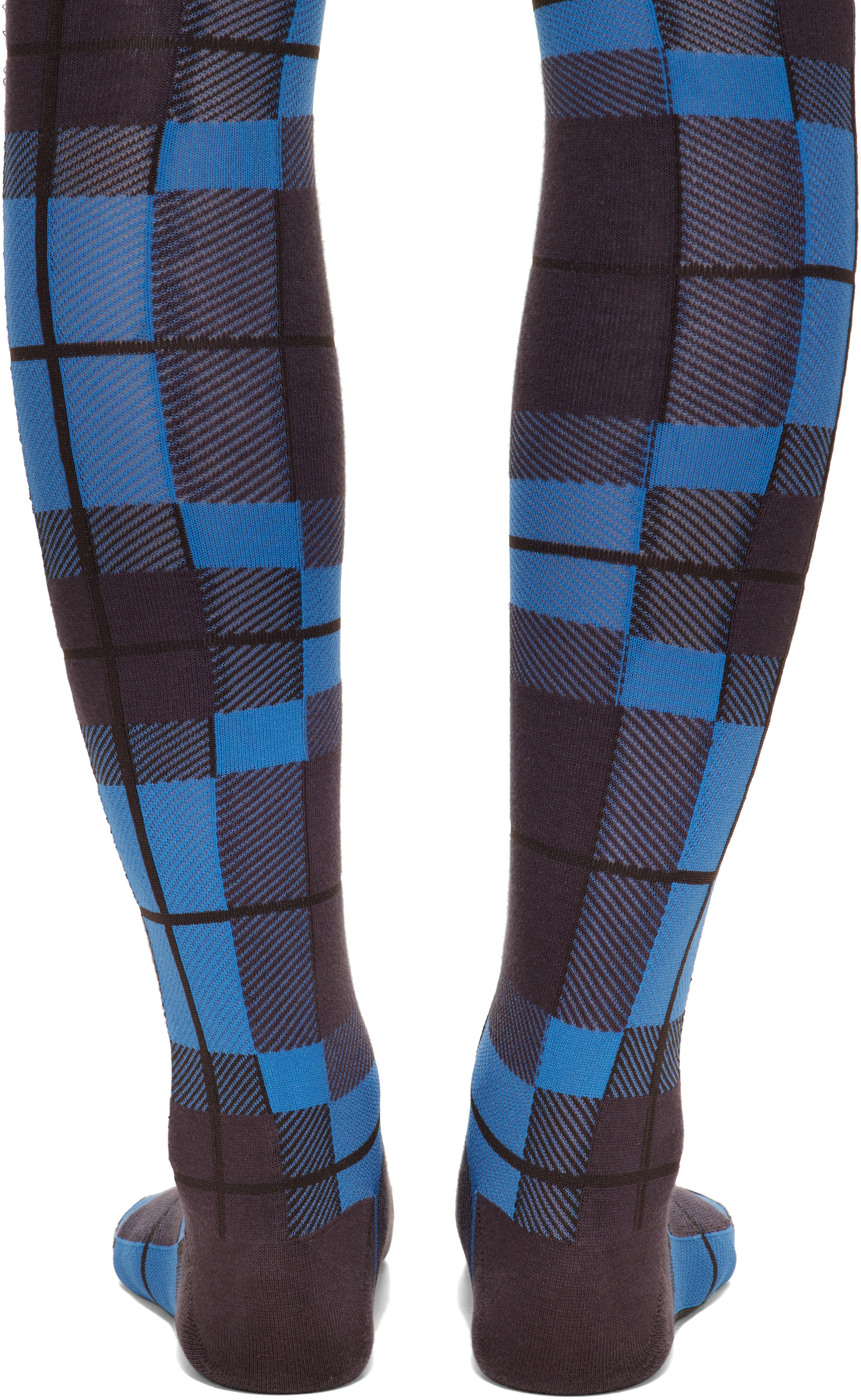 新品未使用品　vivienne westwood クロシェ編みニーハイソックス Vivienne Westwood: ブラウン ニーハイソックス | SSENSE 日本