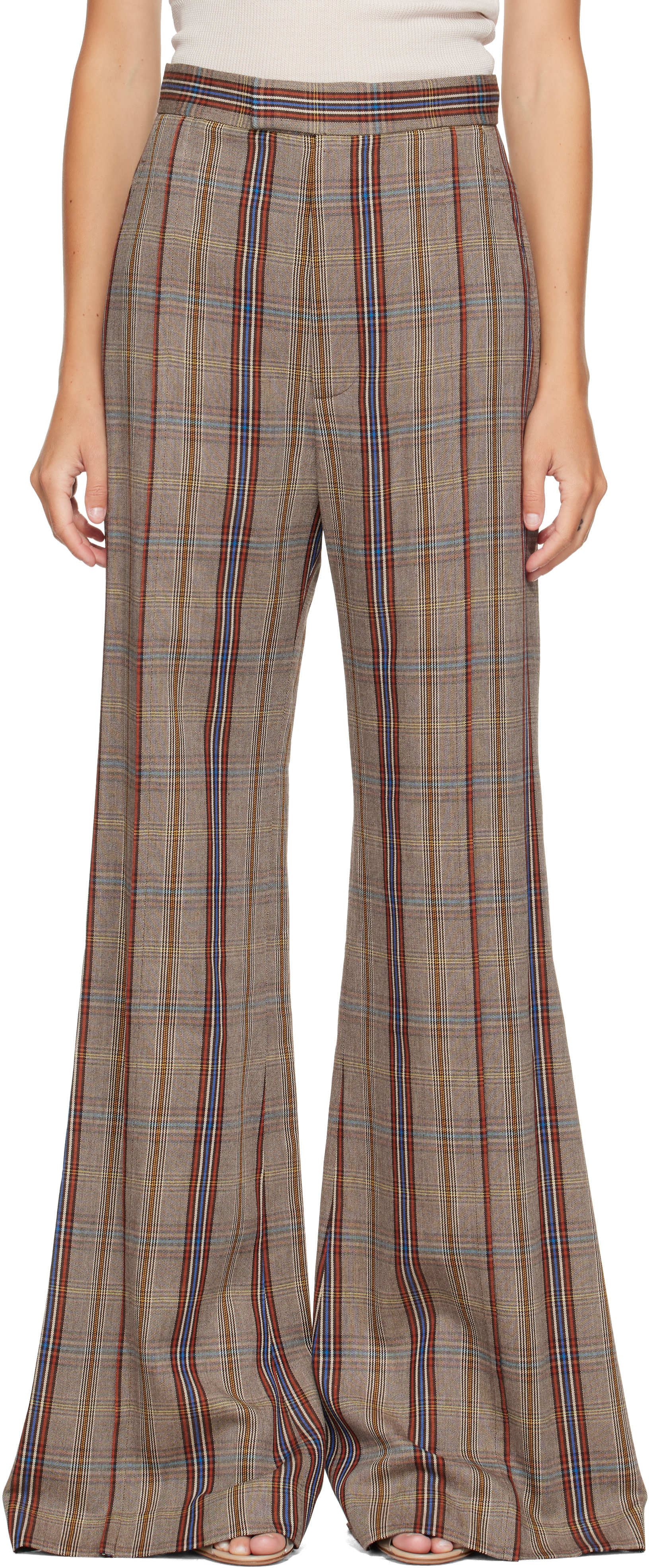 Vivienne Westwood - Pantalon ample brun