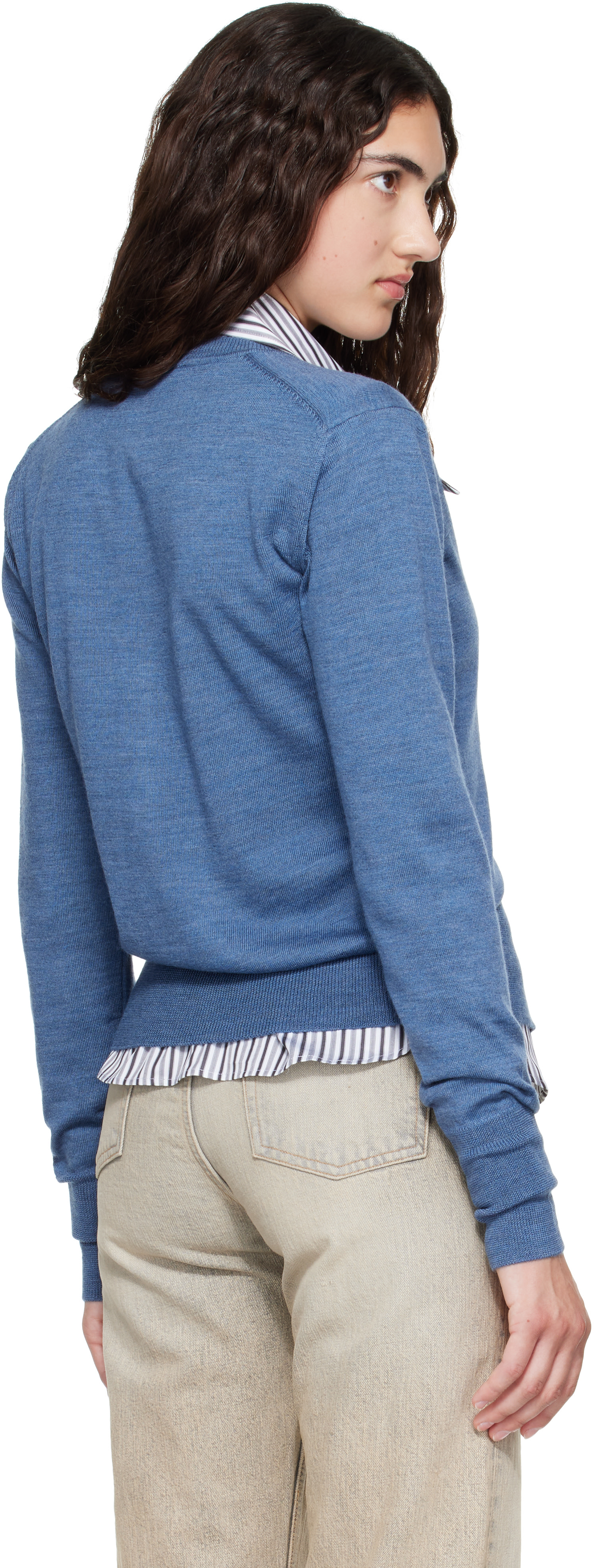 Vivienne Westwood: Blue Bea Cardigan | SSENSE